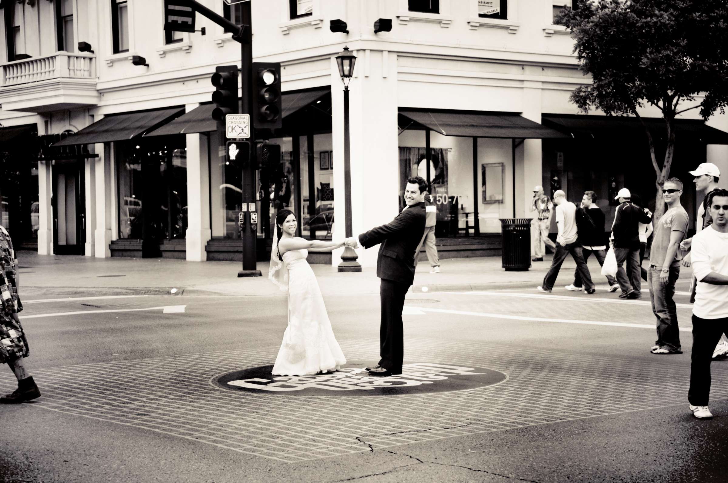 Urban Downtown at Wedding, Janice and Eric Wedding Photo #80465 by True Photography