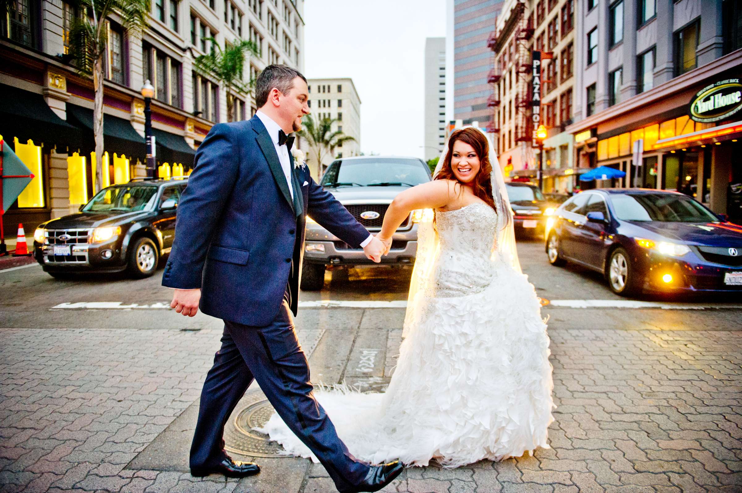 Urban Downtown at US Grant Wedding coordinated by Emily Smiley, Amber and Josh Wedding Photo #83071 by True Photography