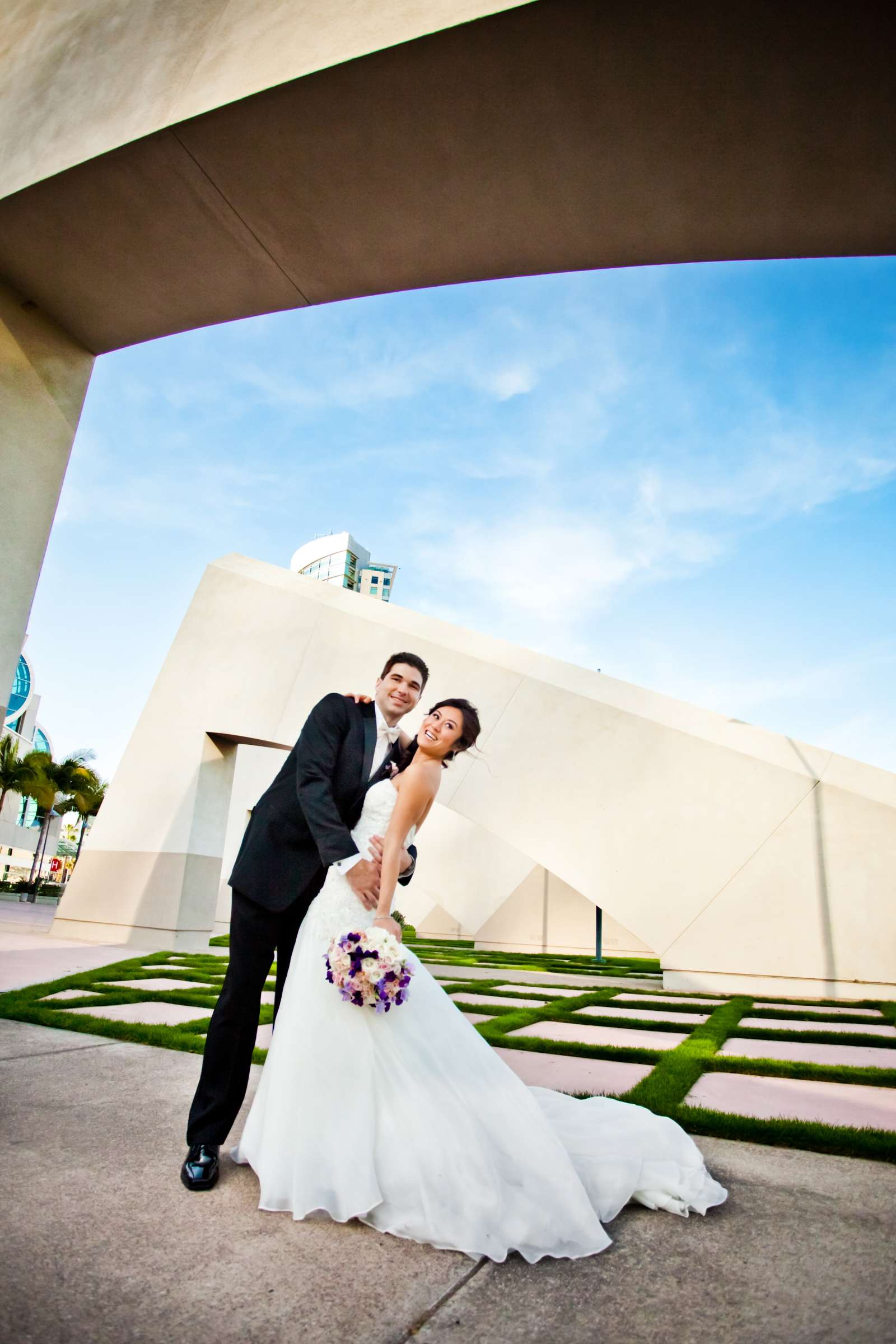 Hilton San Diego Bayfront Wedding coordinated by First Comes Love Weddings & Events, Kathy and Francesco Wedding Photo #84192 by True Photography