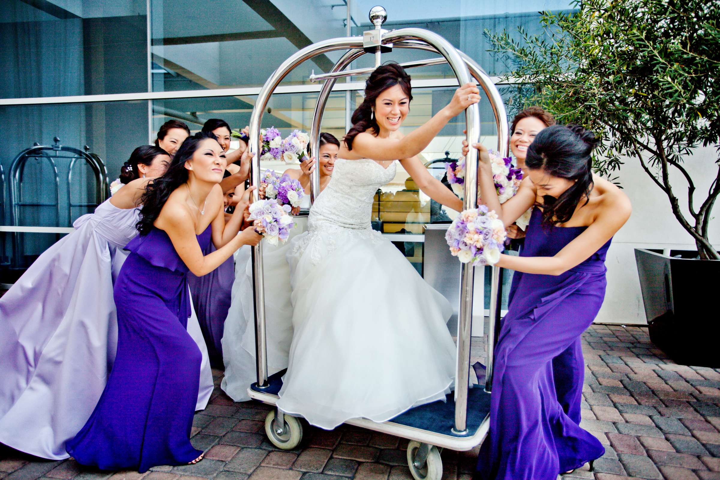 Hilton San Diego Bayfront Wedding coordinated by First Comes Love Weddings & Events, Kathy and Francesco Wedding Photo #84217 by True Photography