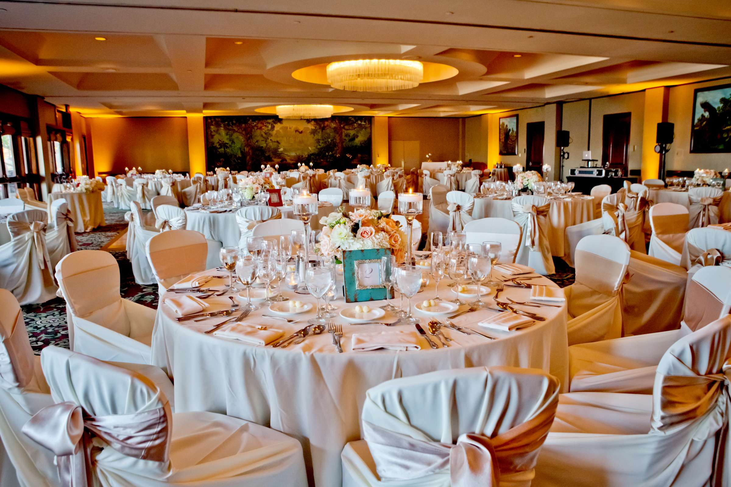 Reception at Catamaran Resort Wedding, Laura and Christian Wedding Photo #42 by True Photography