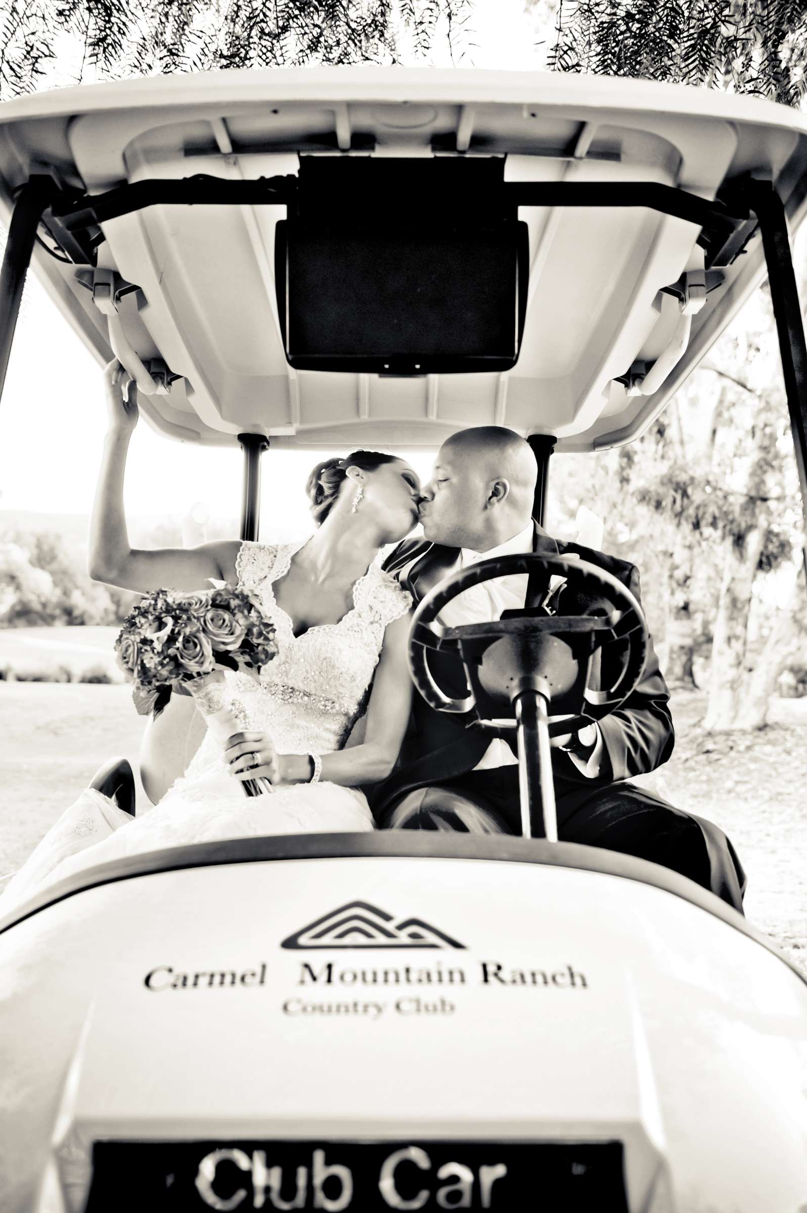 Golf Course at Carmel Mountain Ranch Wedding, Catelynn and Eddie Wedding Photo #4 by True Photography