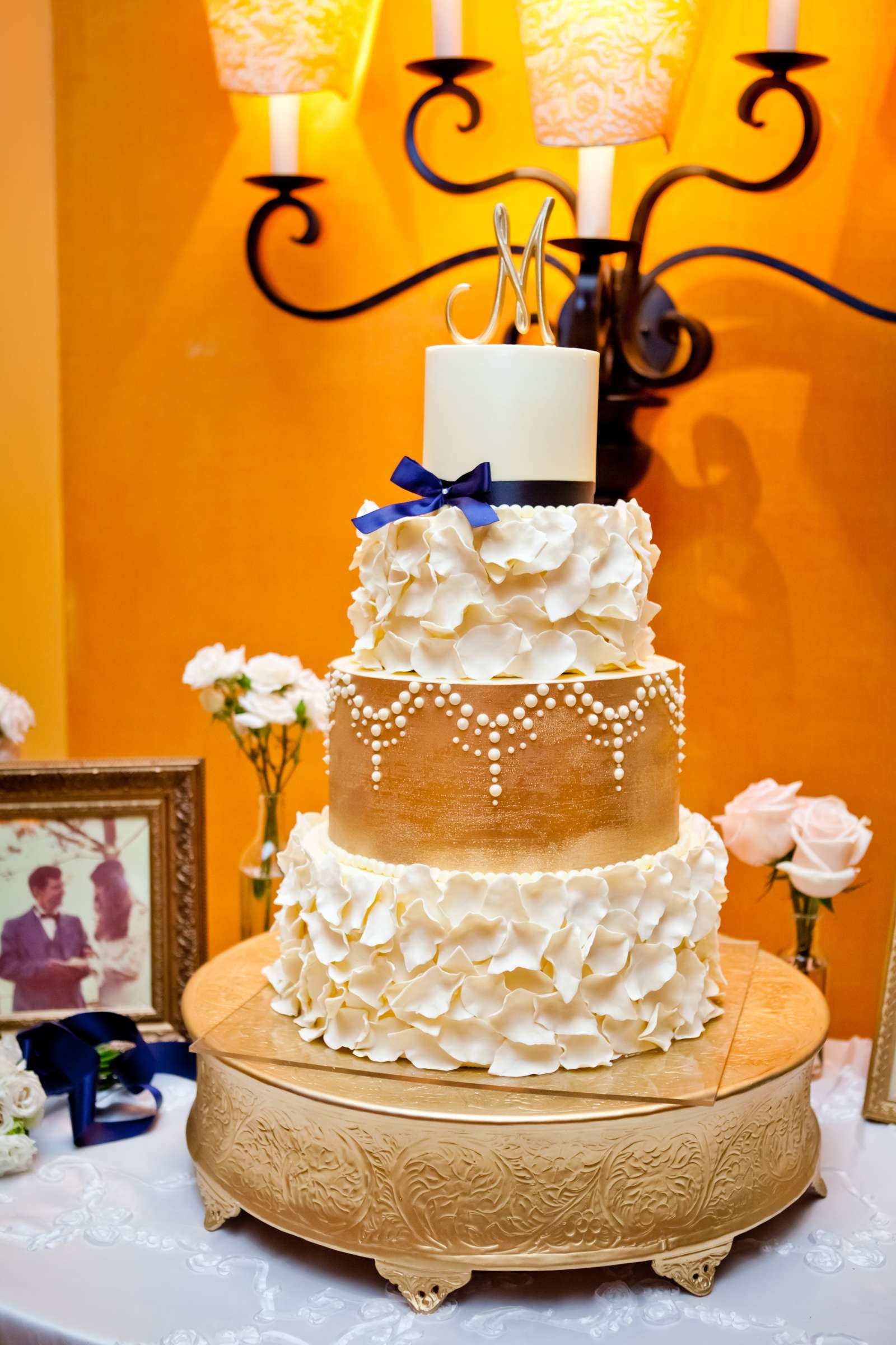 Cake at Estancia Wedding coordinated by Victoria Weddings & Events, Lisa and Jared Wedding Photo #95312 by True Photography