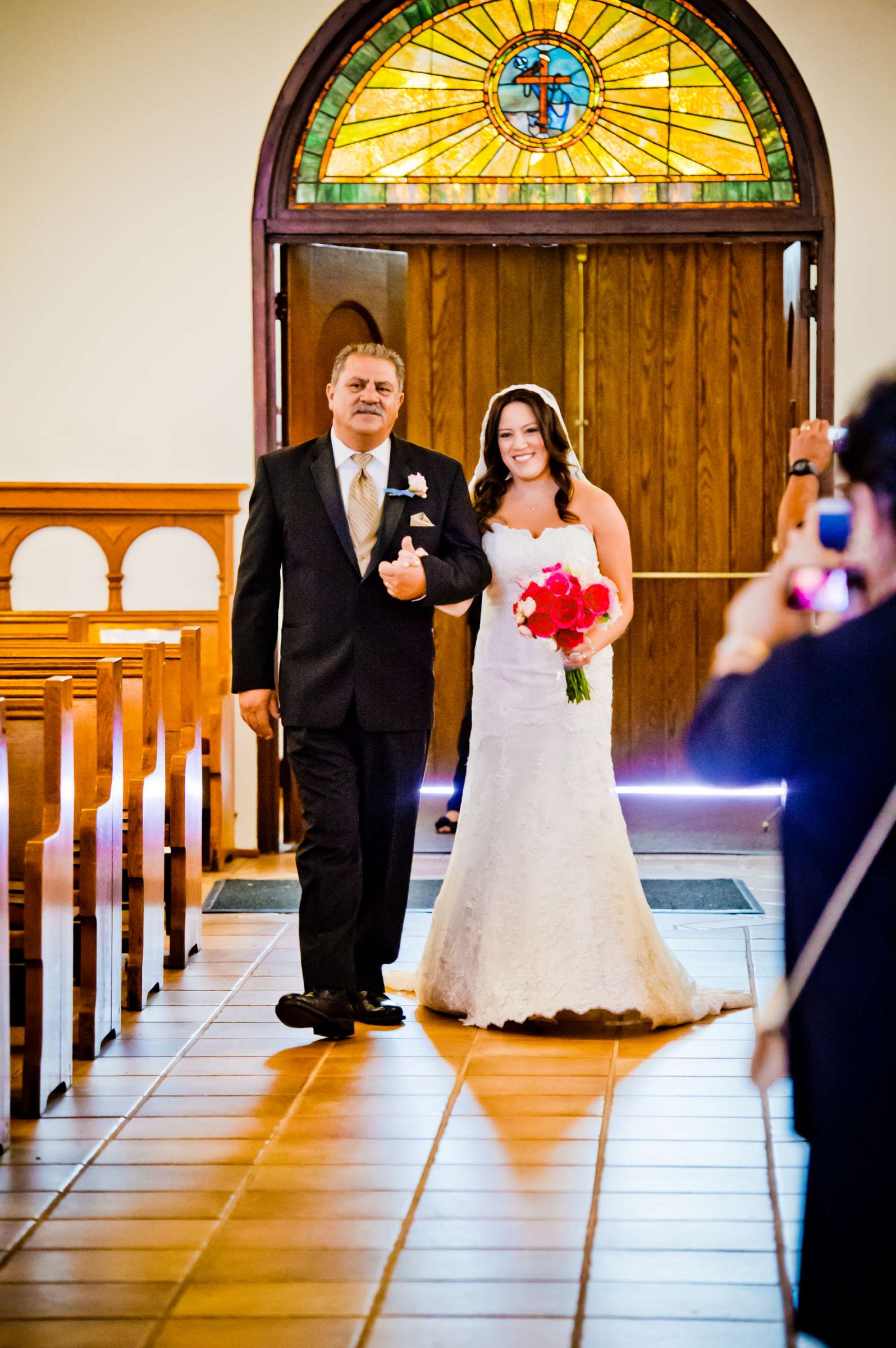 Church at Wedding, Vanessa and Jack Wedding Photo #23 by True Photography