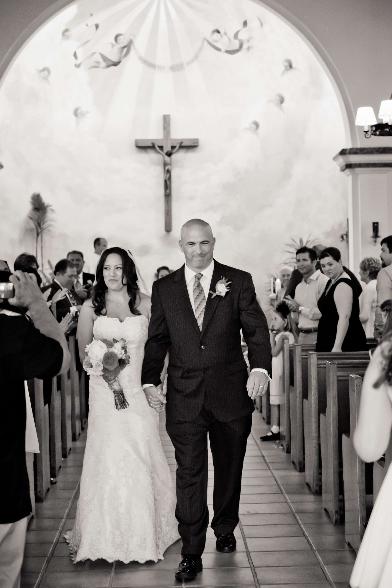 Church at Wedding, Vanessa and Jack Wedding Photo #34 by True Photography
