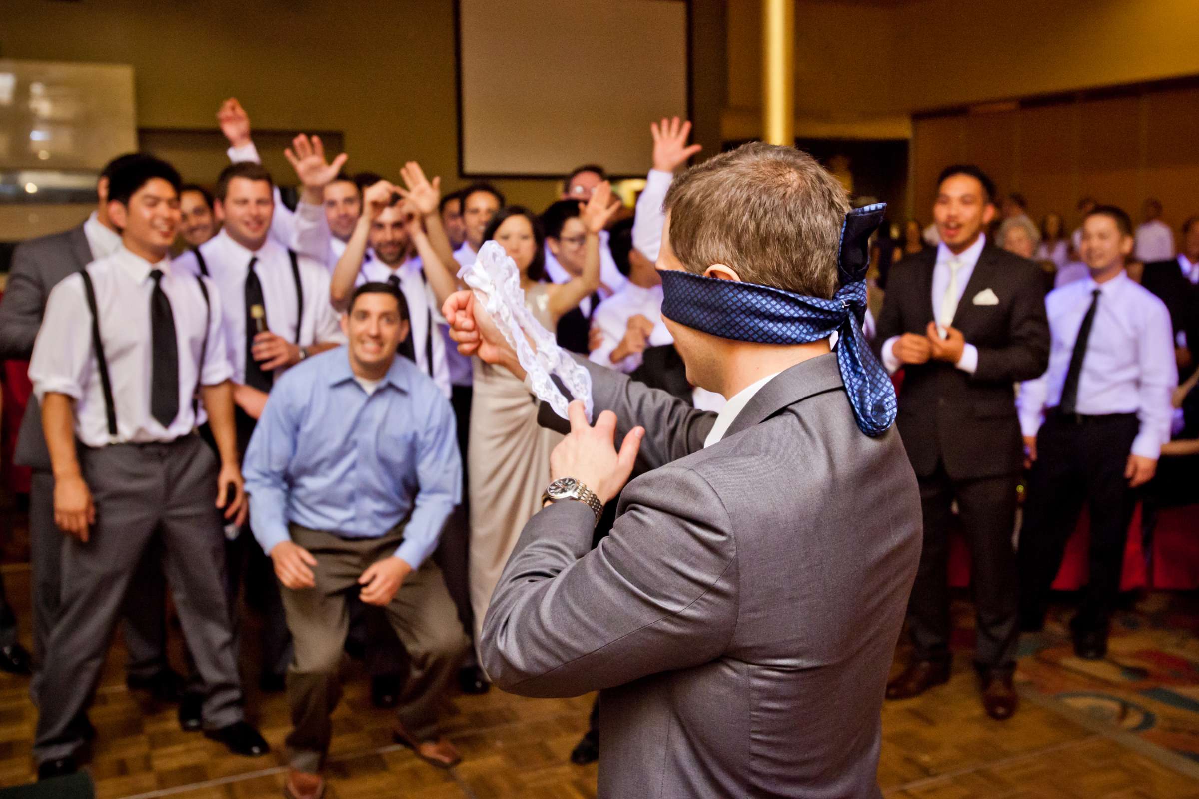 Bouquet and Garter Toss at, Photo #13 by True Photography