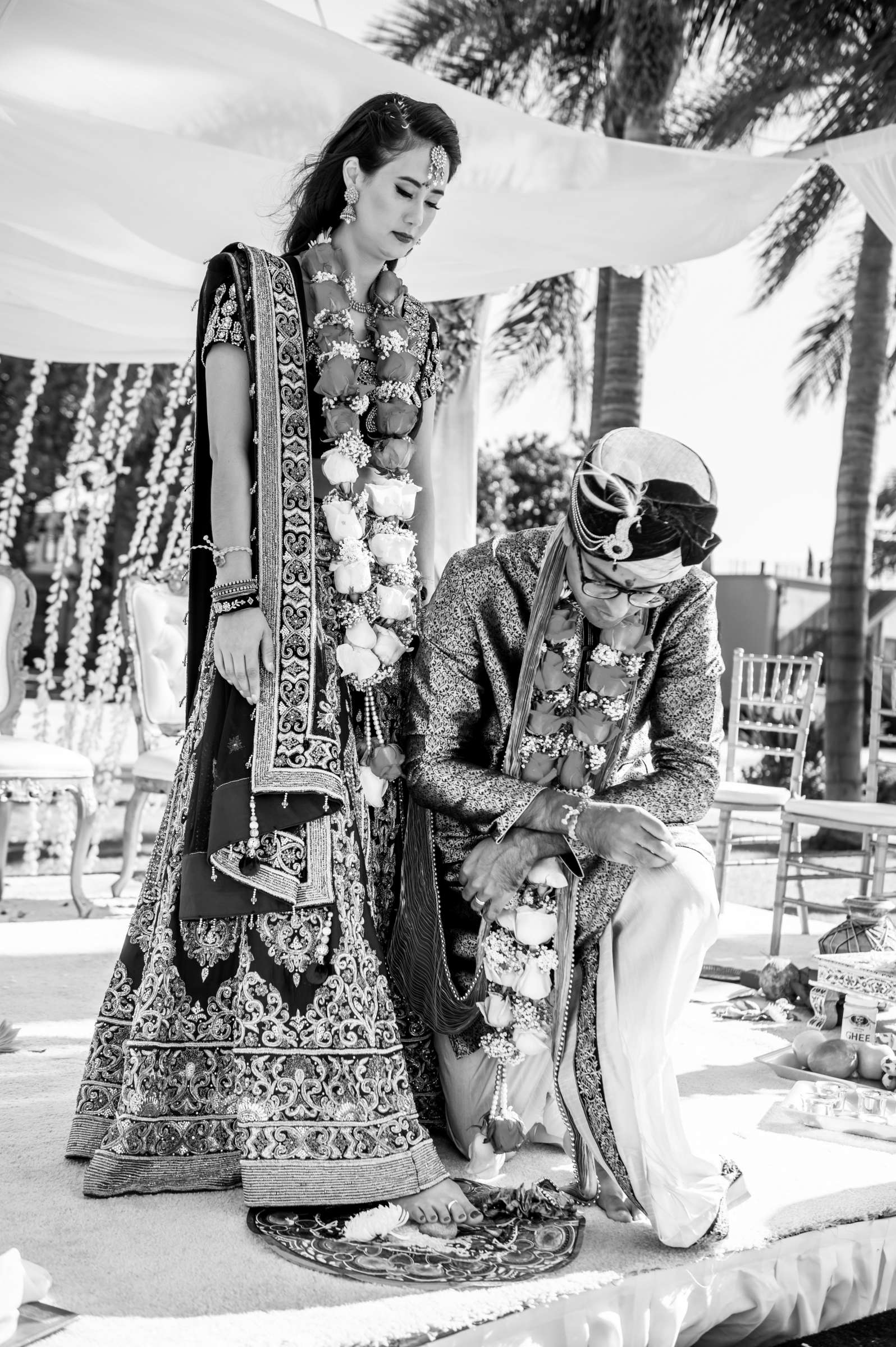 Wedding coordinated by Holly Kalkin Weddings, Rachel and Anand Wedding Photo #77 by True Photography