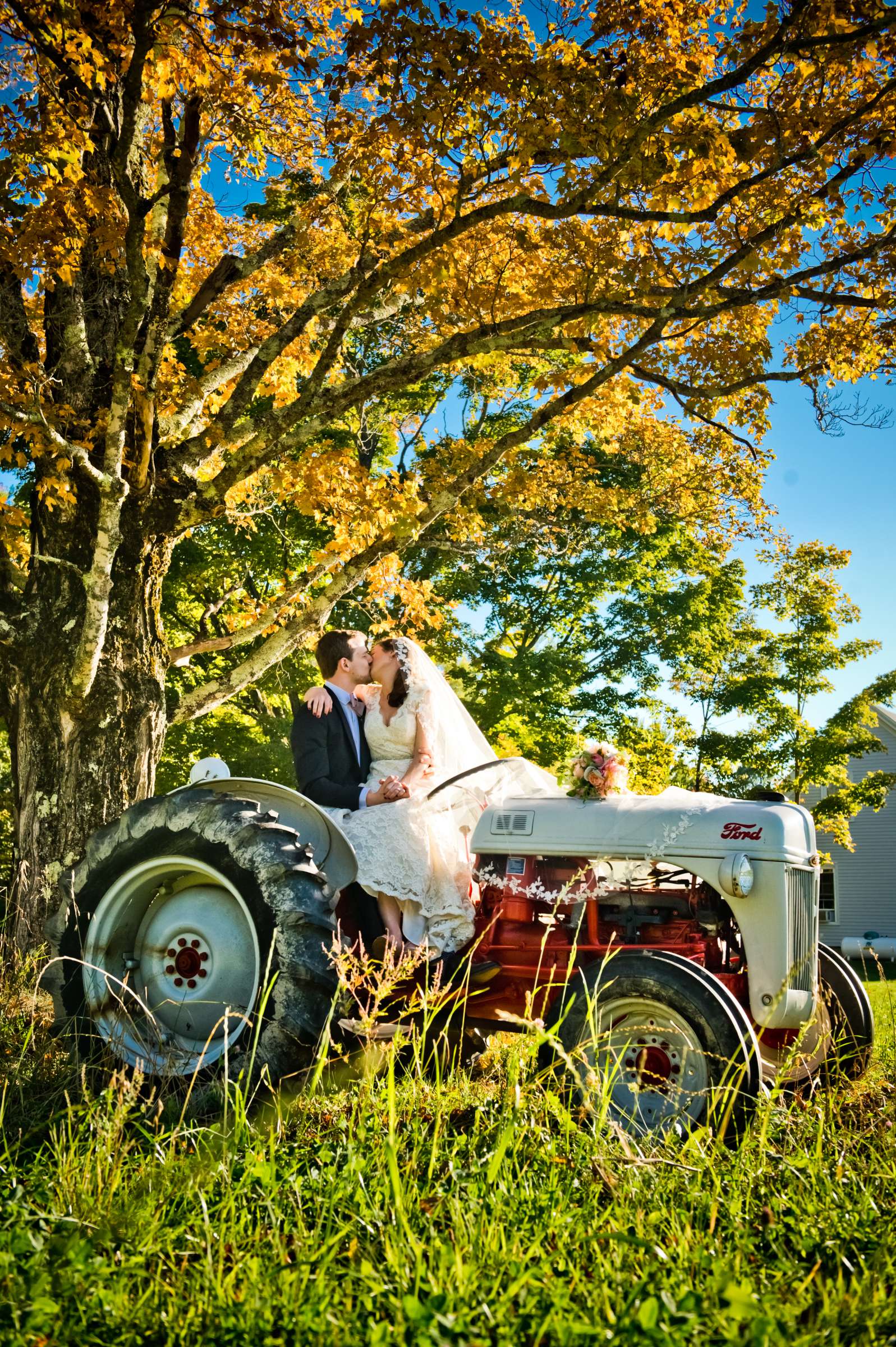 Farm, Rustic photo, Romantic moment at Barn at Flanagan Farms Wedding coordinated by A Family Affair, Colleen and Russell Wedding Photo #1 by True Photography
