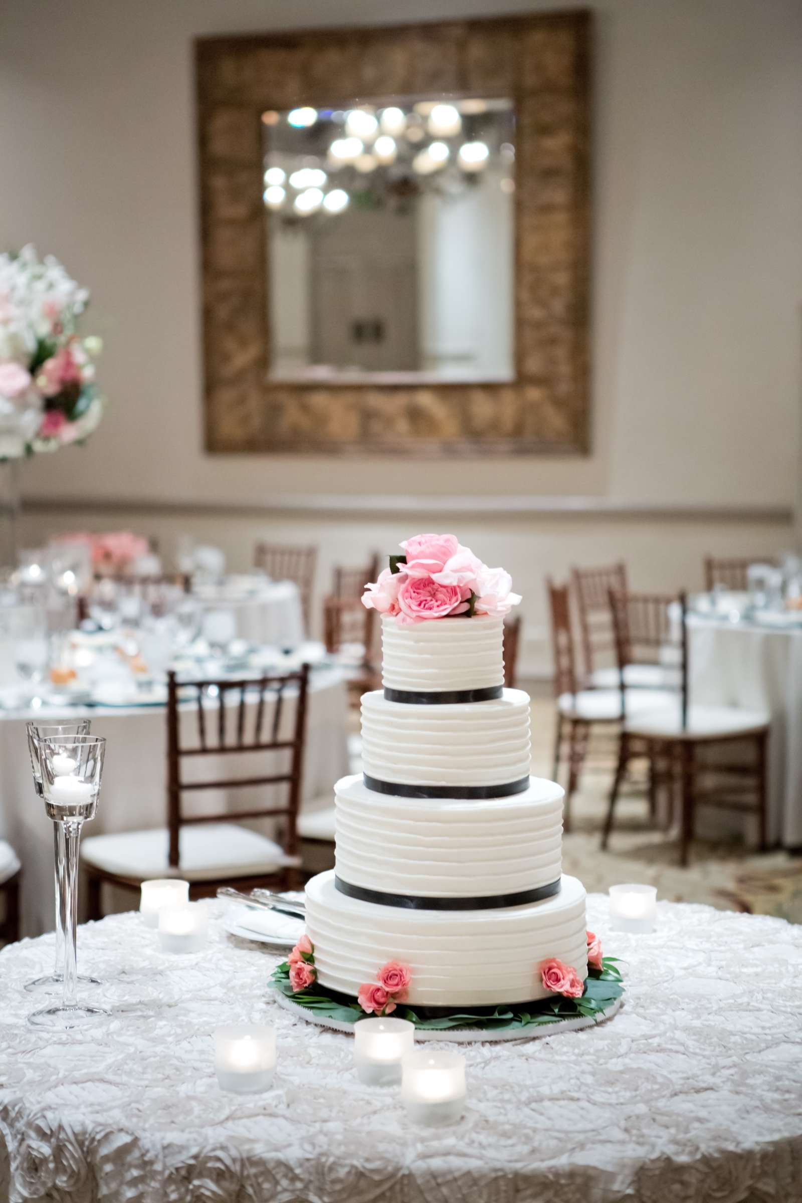 Cake at Rancho Bernardo Inn Wedding coordinated by Details Defined, Lisa and Mick Wedding Photo #109383 by True Photography