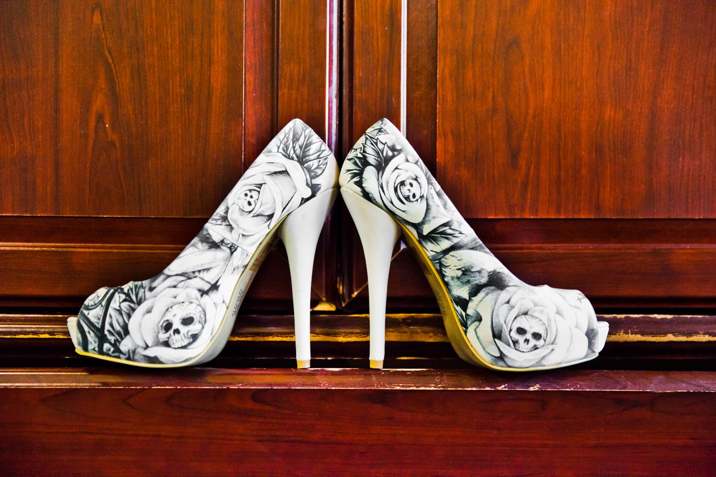 Shoes at Wedding, Danielle and Michael Wedding Photo #16 by True Photography