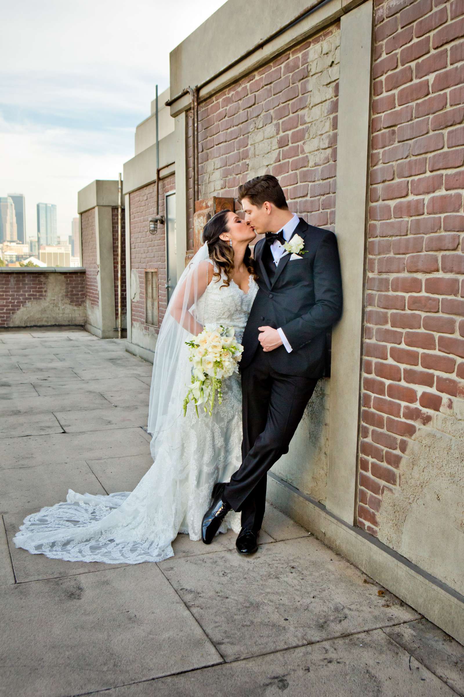 Romantic moment, Urban Downtown at The Legendary Park Plaza Hotel Wedding coordinated by A Stunning Affair, Sisanie and Michael Wedding Photo #12 by True Photography