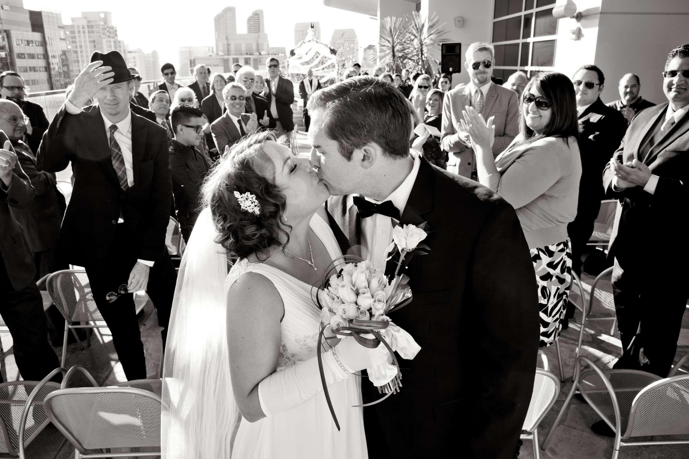 Urban Downtown at Wedding, Leah and Patrick Wedding Photo #34 by True Photography
