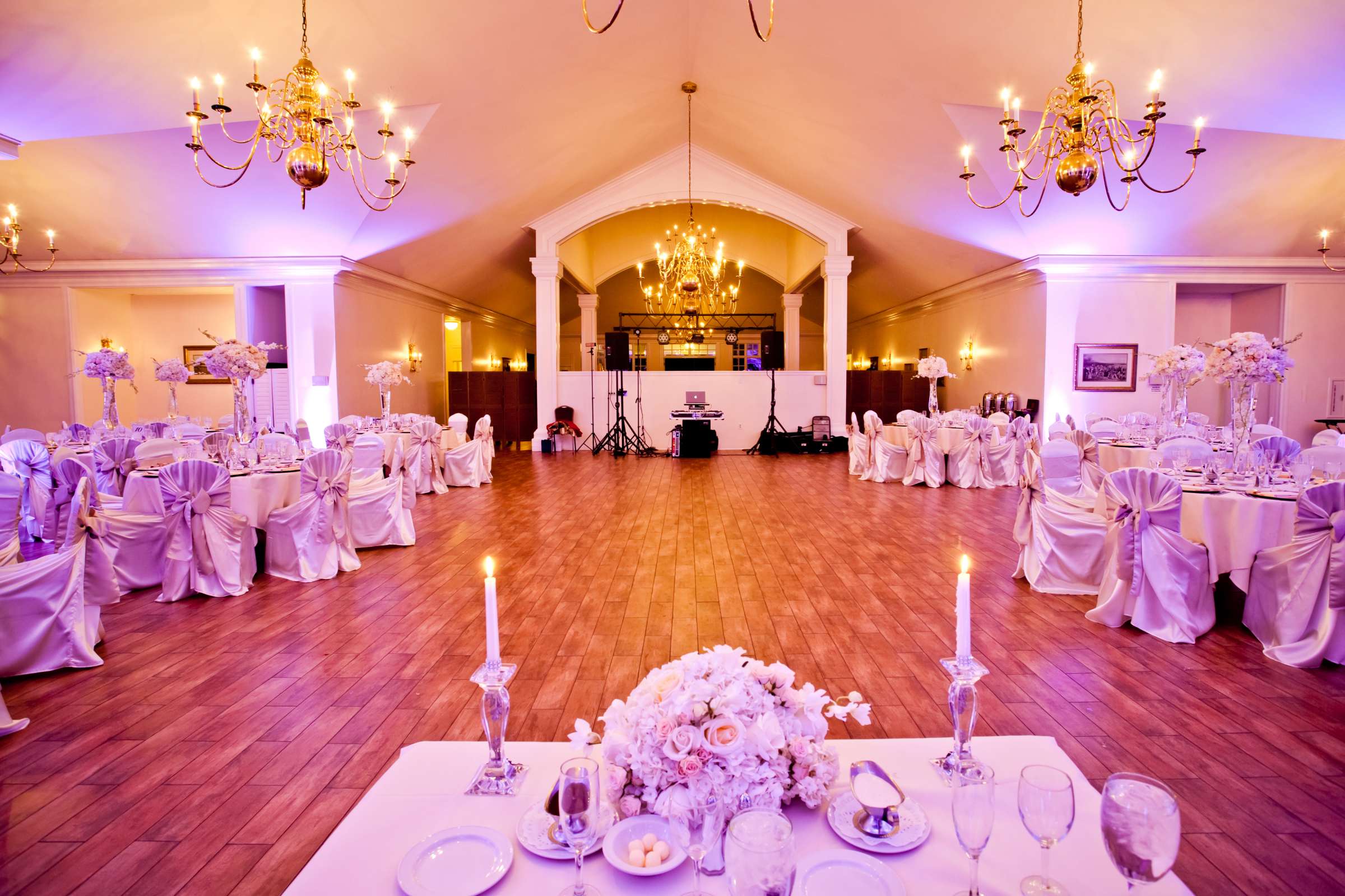 Table Shots, Reception at Carmel Mountain Ranch Wedding, Sahar and Farid Wedding Photo #113381 by True Photography