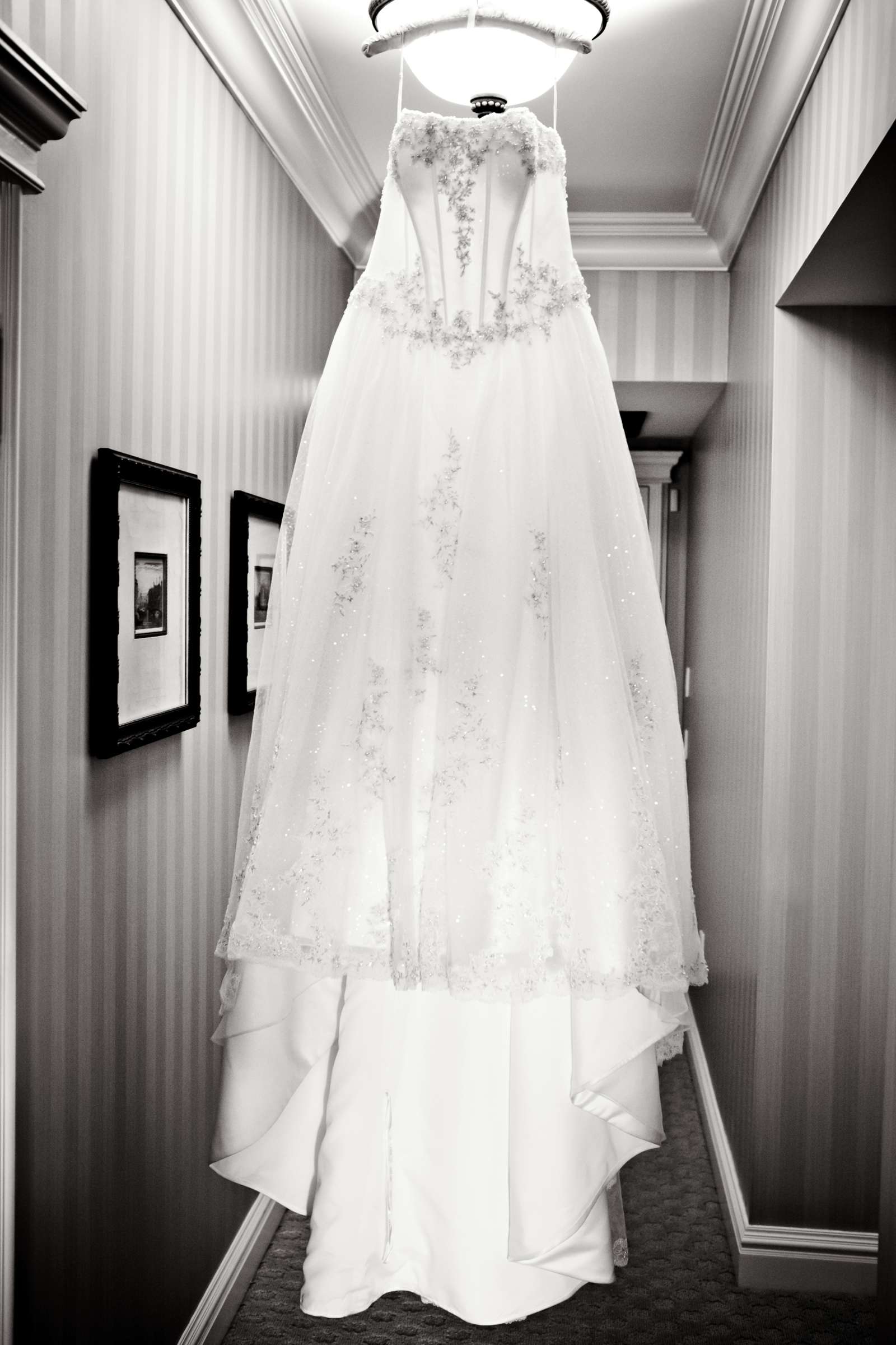Wedding Dress at Fairmont Grand Del Mar Wedding coordinated by Details Defined, Jennifer and Jason Wedding Photo #114109 by True Photography