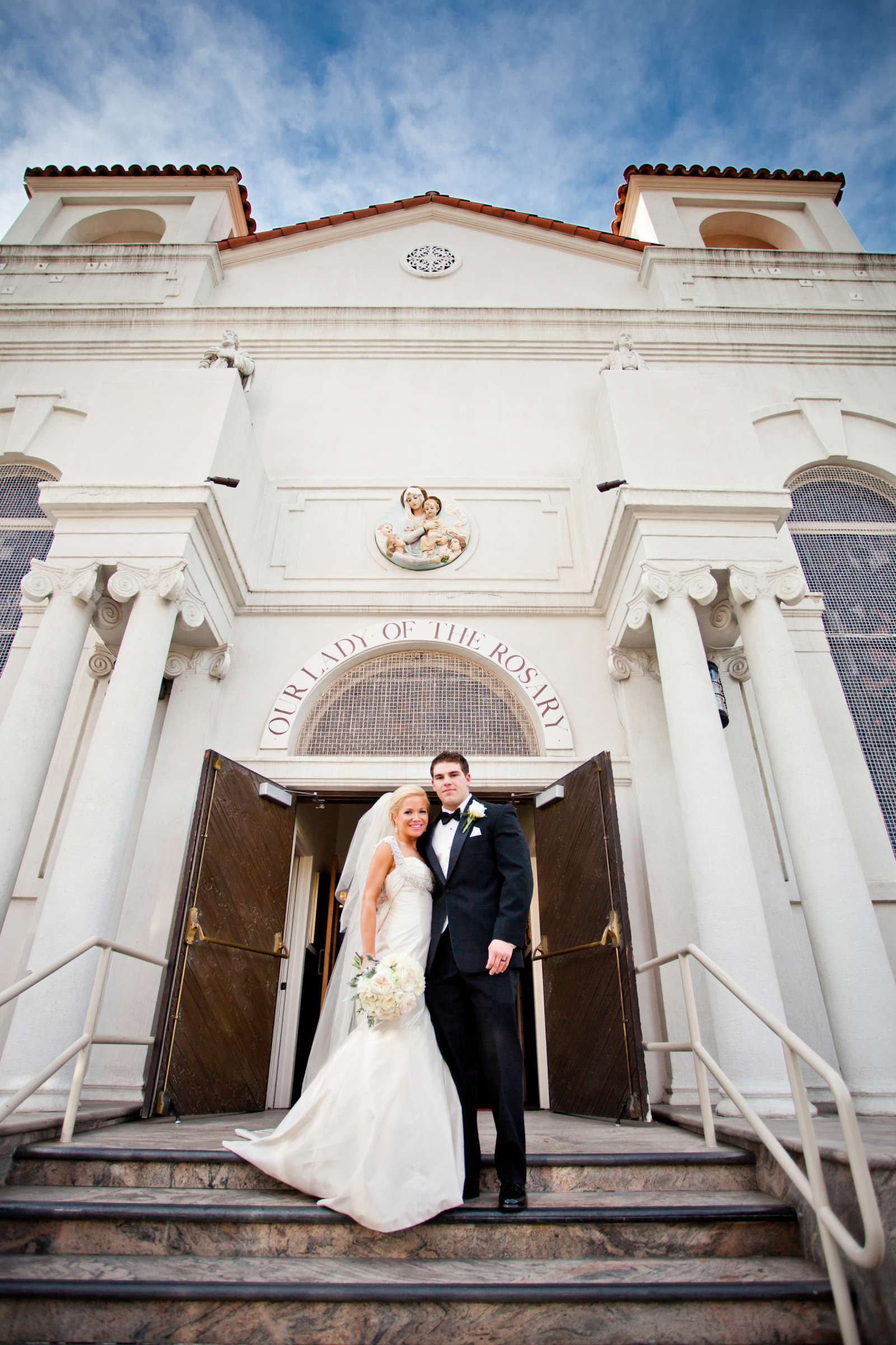 Formal Portrait, Church at Hotel Del Coronado Wedding coordinated by Victoria Weddings & Events, Jaclyn and Austin Wedding Photo #14 by True Photography