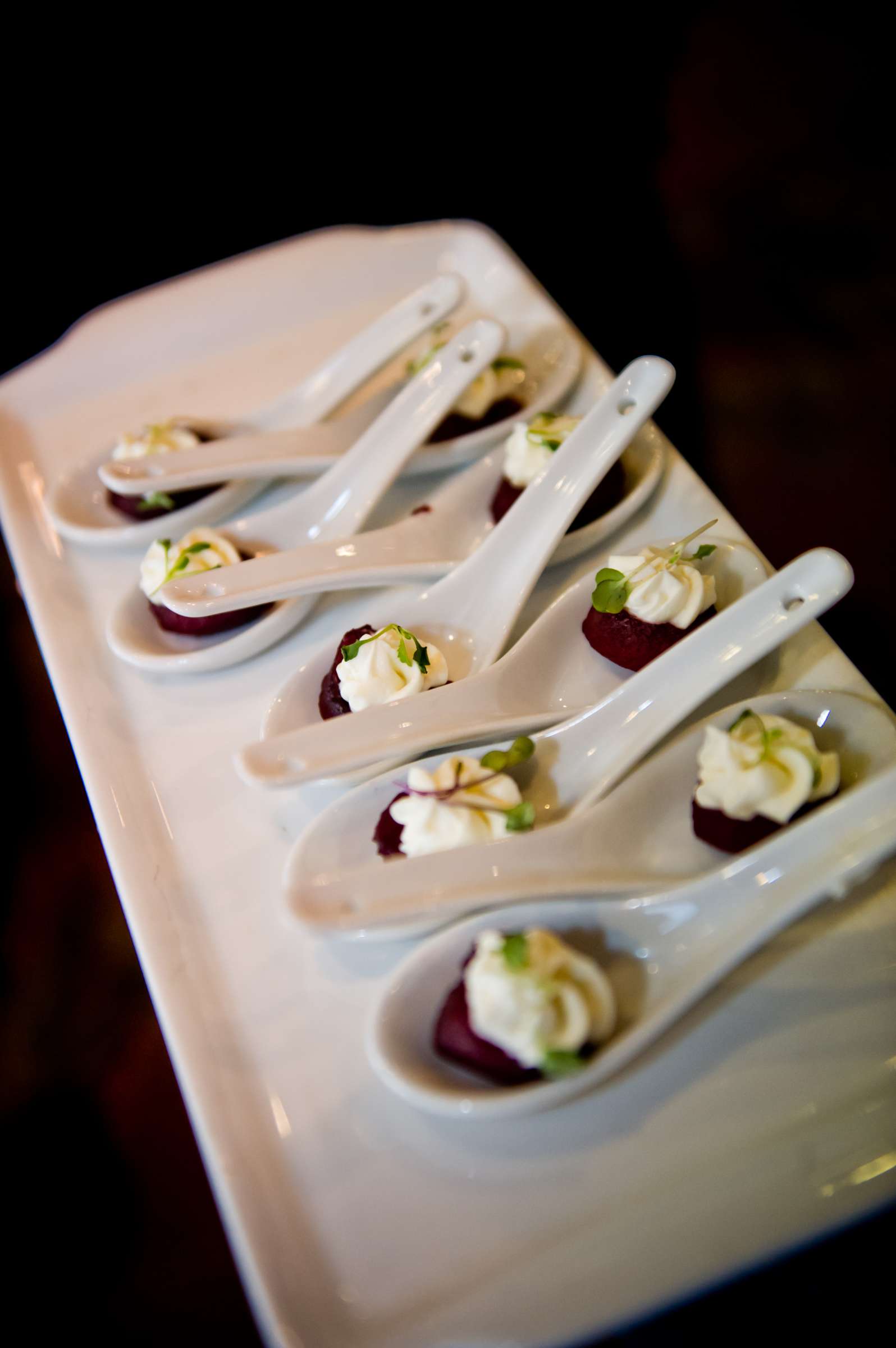 Food at Hotel Del Coronado Wedding coordinated by Victoria Weddings & Events, Jaclyn and Austin Wedding Photo #72 by True Photography