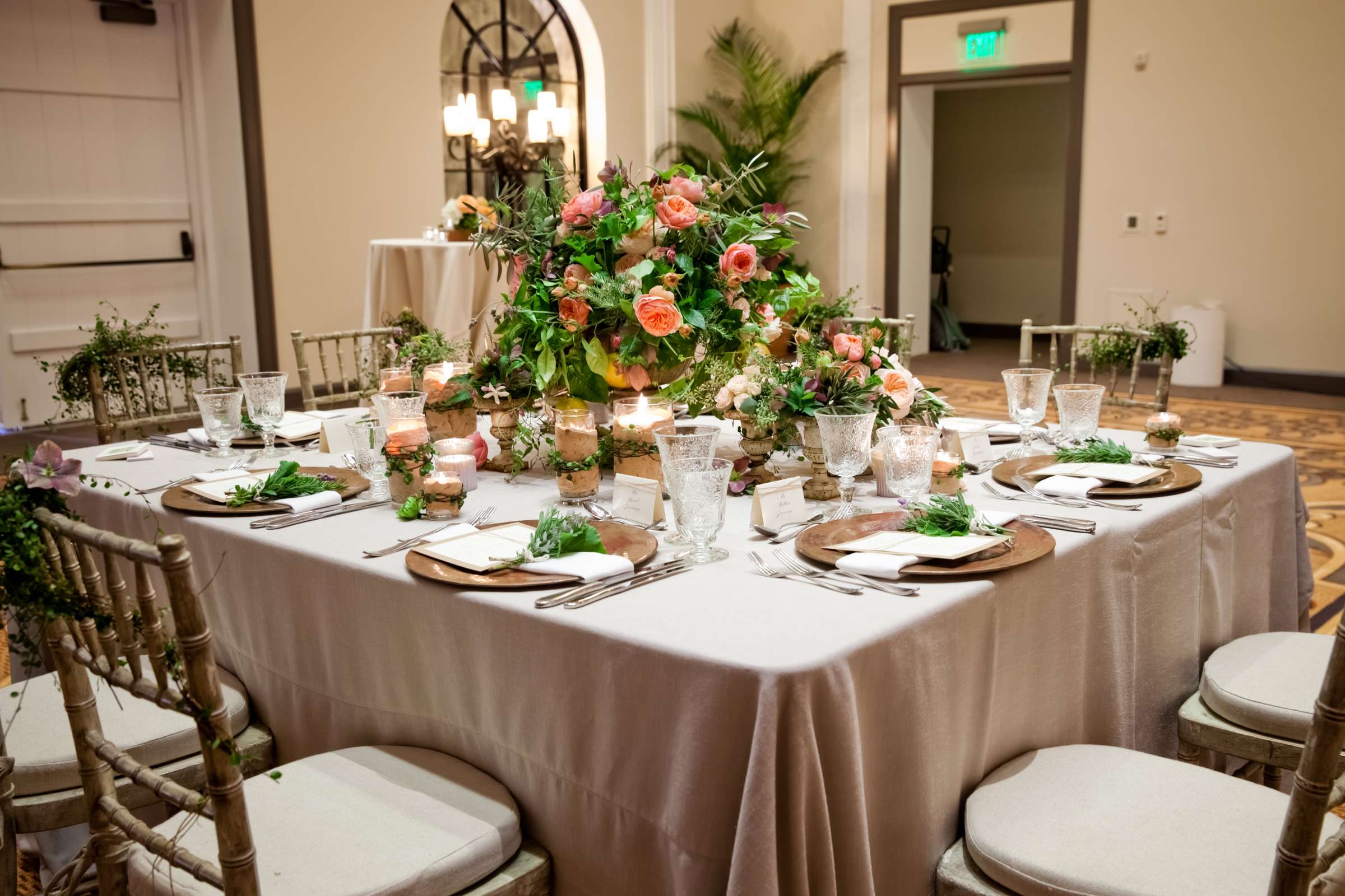 Table Shots at Estancia Wedding coordinated by Sweet Blossom Weddings, Industry Party Wedding Photo #114289 by True Photography