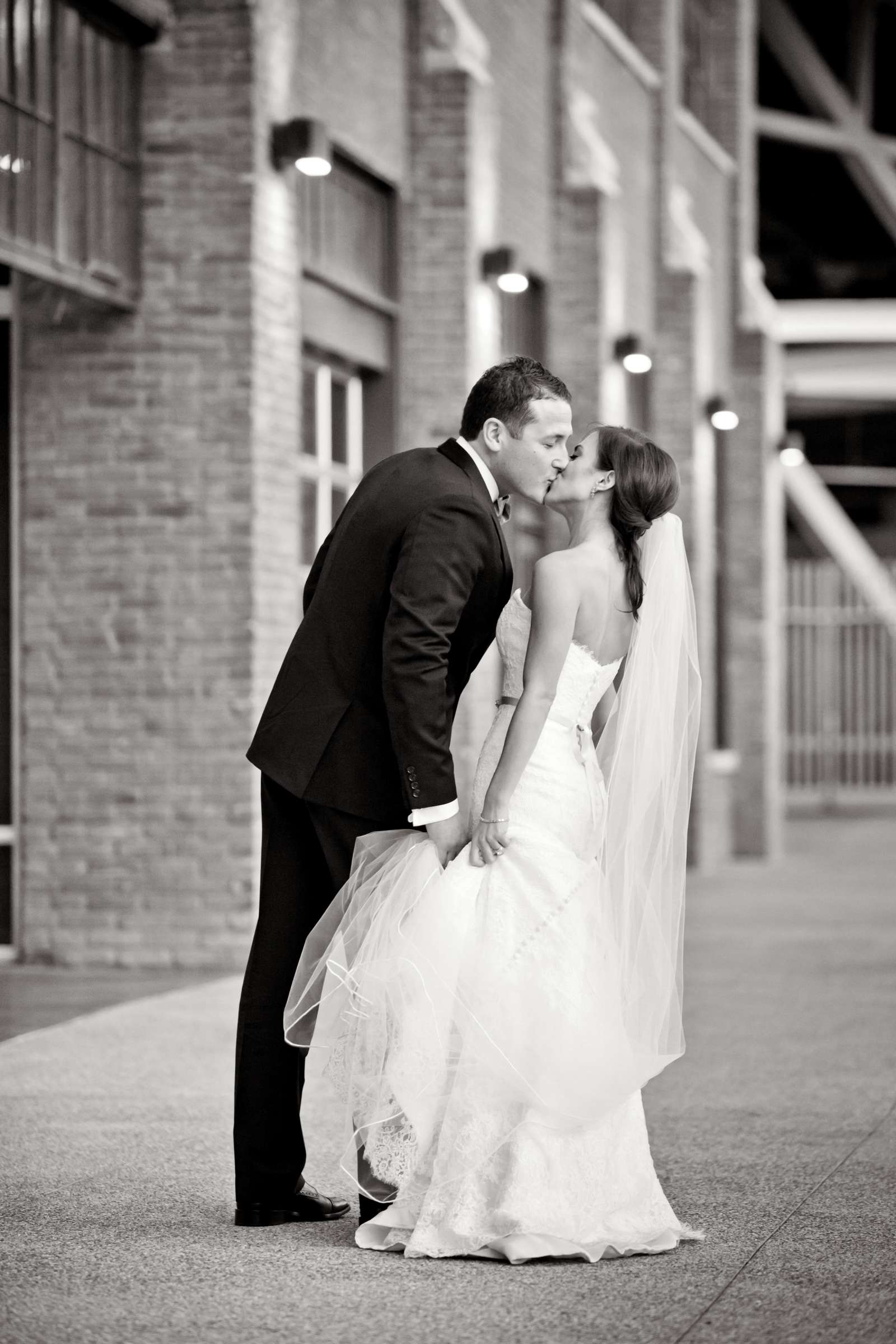 Classical moment at Ultimate Skybox Wedding, Dani and Andy Wedding Photo #3 by True Photography