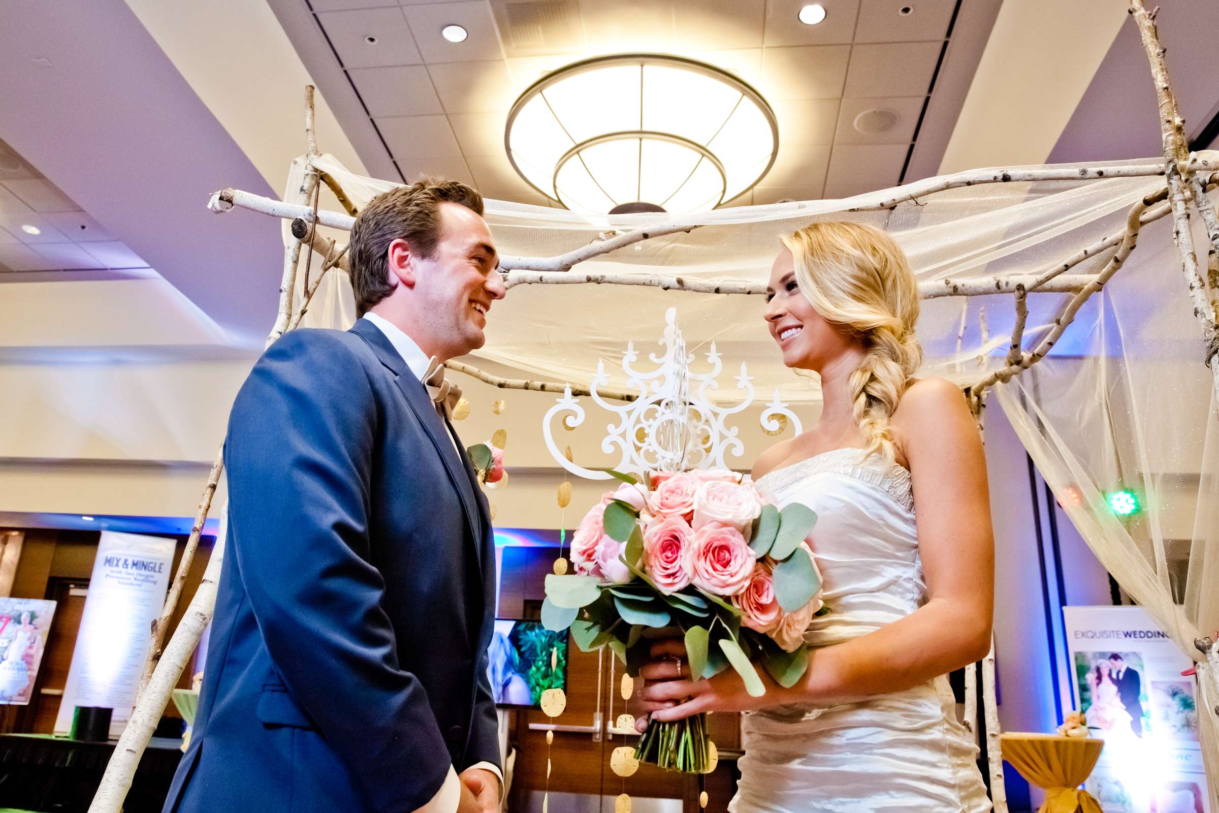 Marriott Marquis San Diego Marina Wedding coordinated by WED (Weddings.Events.Design), Exquisite Weddings Spring Launch Party Photo #117265 by True Photography