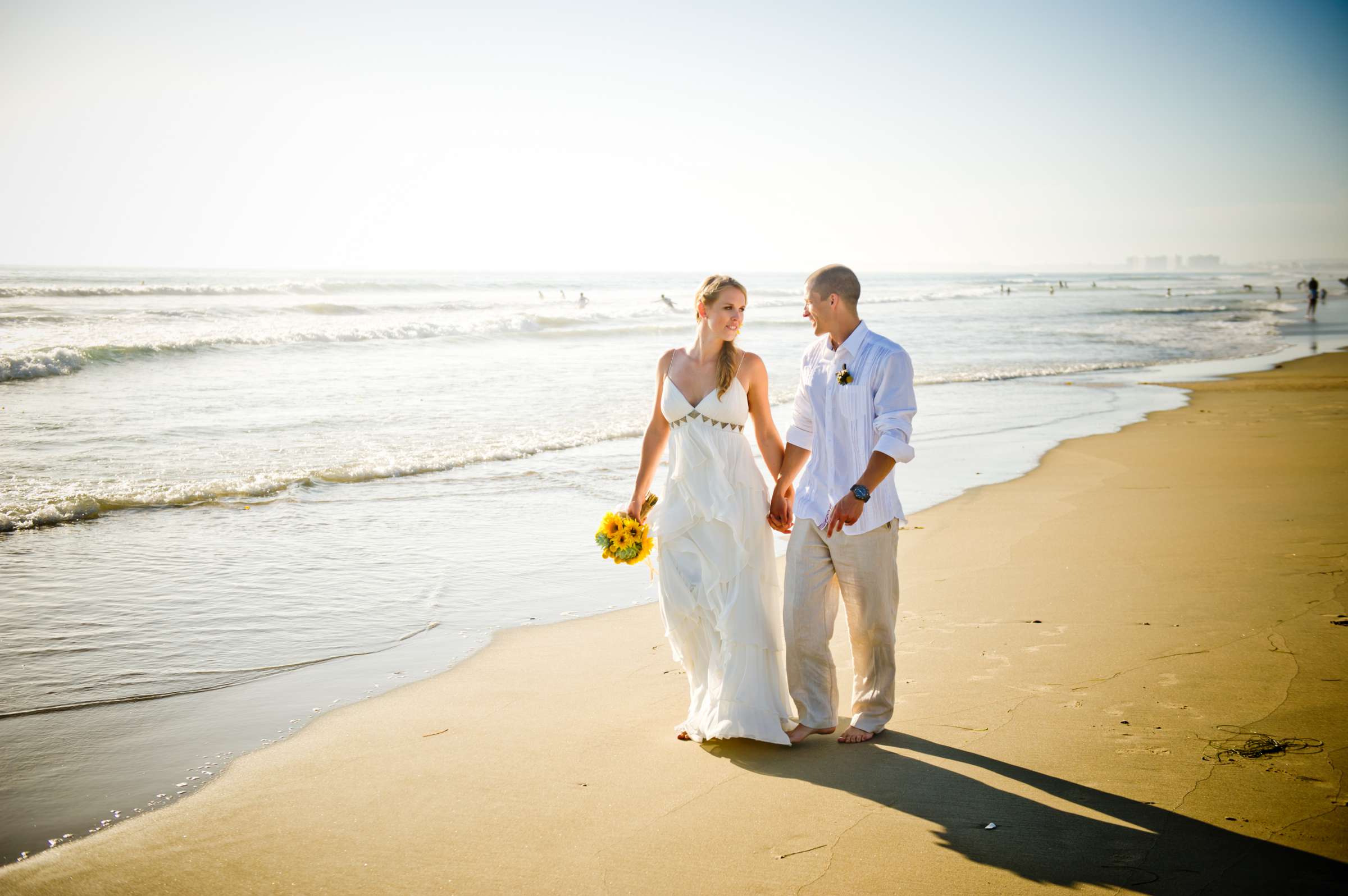 Beach at California State Beaches Wedding coordinated by Pink Papaya, Mallory and Sean Wedding Photo #16 by True Photography