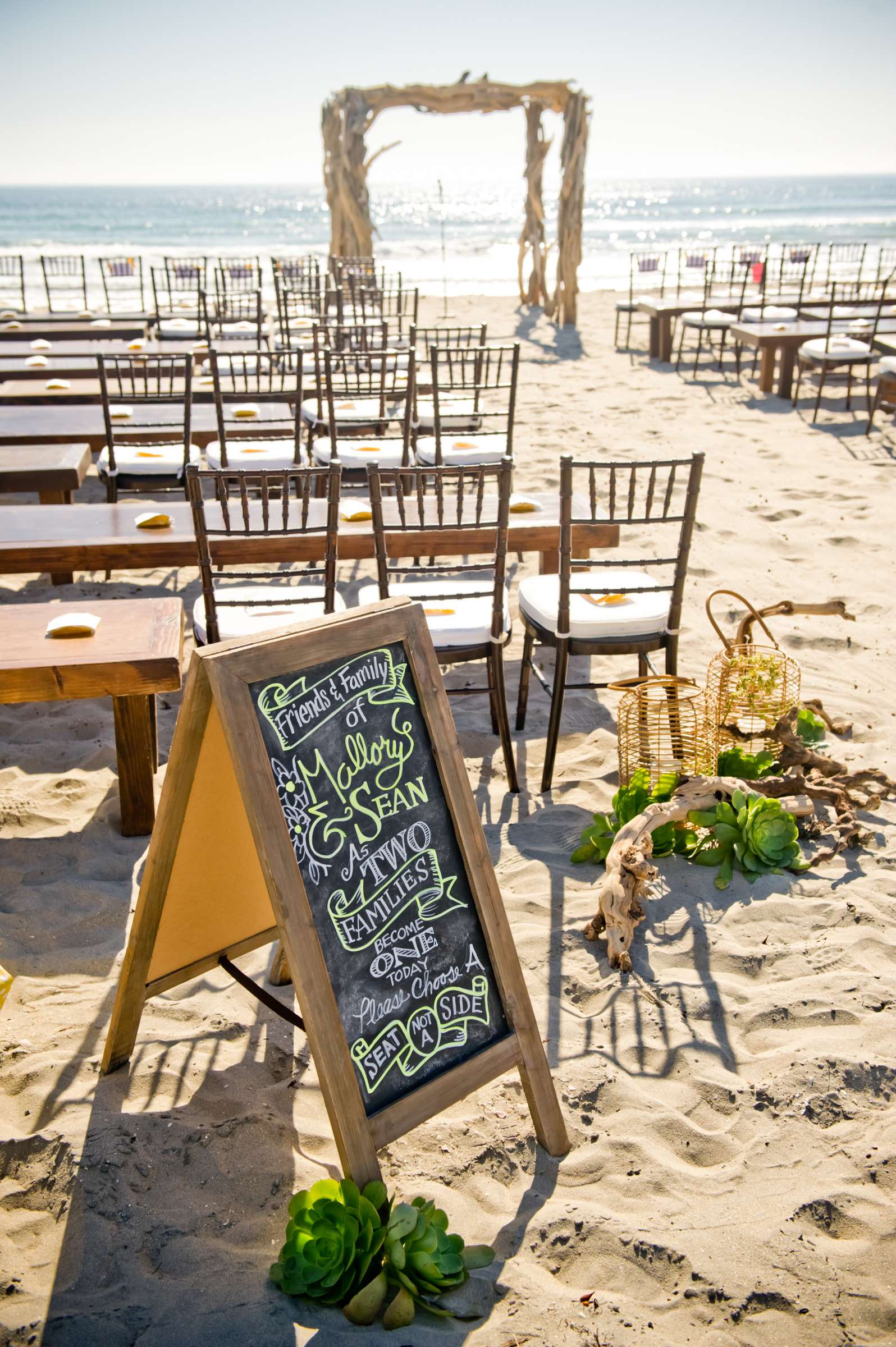 Beach at California State Beaches Wedding coordinated by Pink Papaya, Mallory and Sean Wedding Photo #88 by True Photography