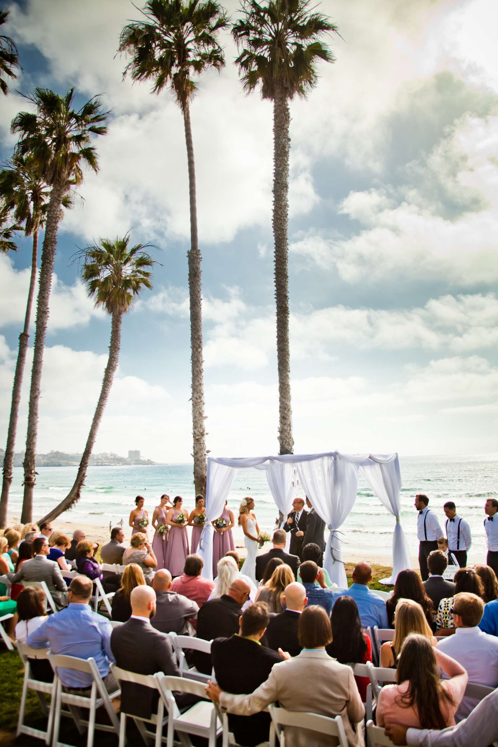 Scripps Seaside Forum Wedding coordinated by Carmin Designs, Kelly and Jodie Wedding Photo #9 by True Photography
