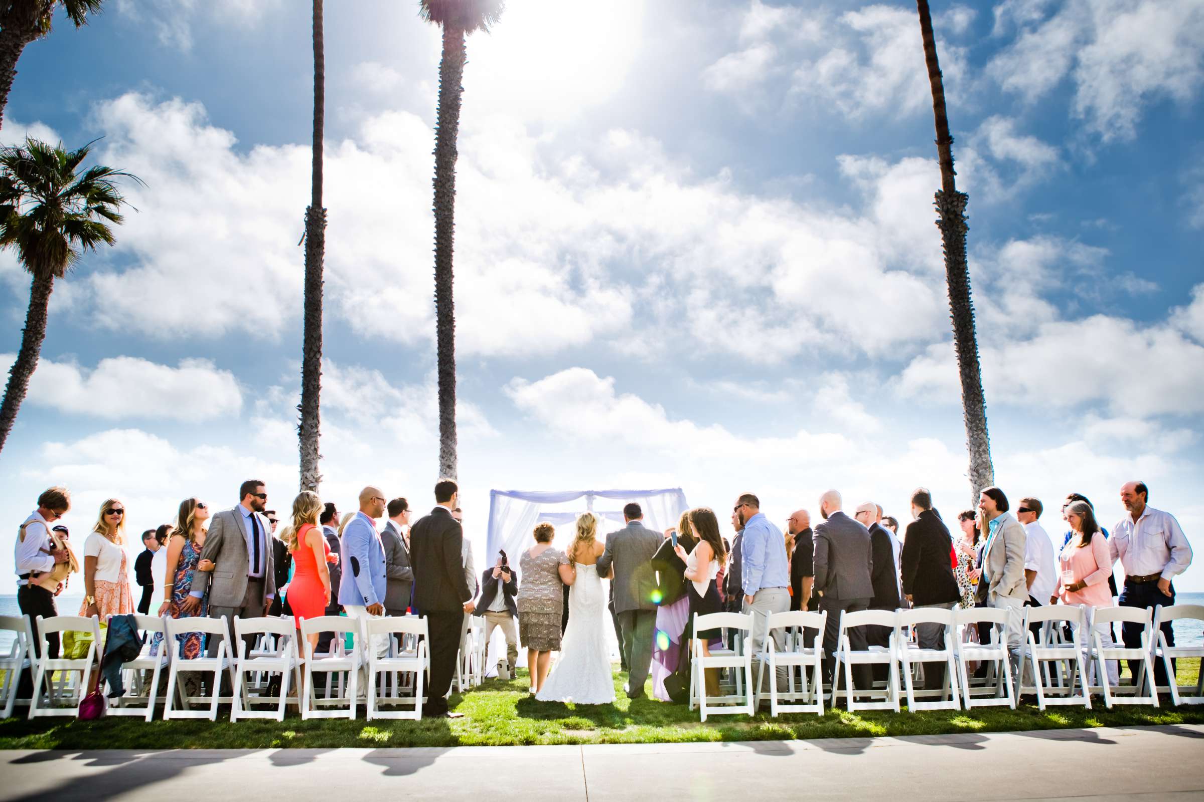 Scripps Seaside Forum Wedding coordinated by Carmin Designs, Kelly and Jodie Wedding Photo #32 by True Photography
