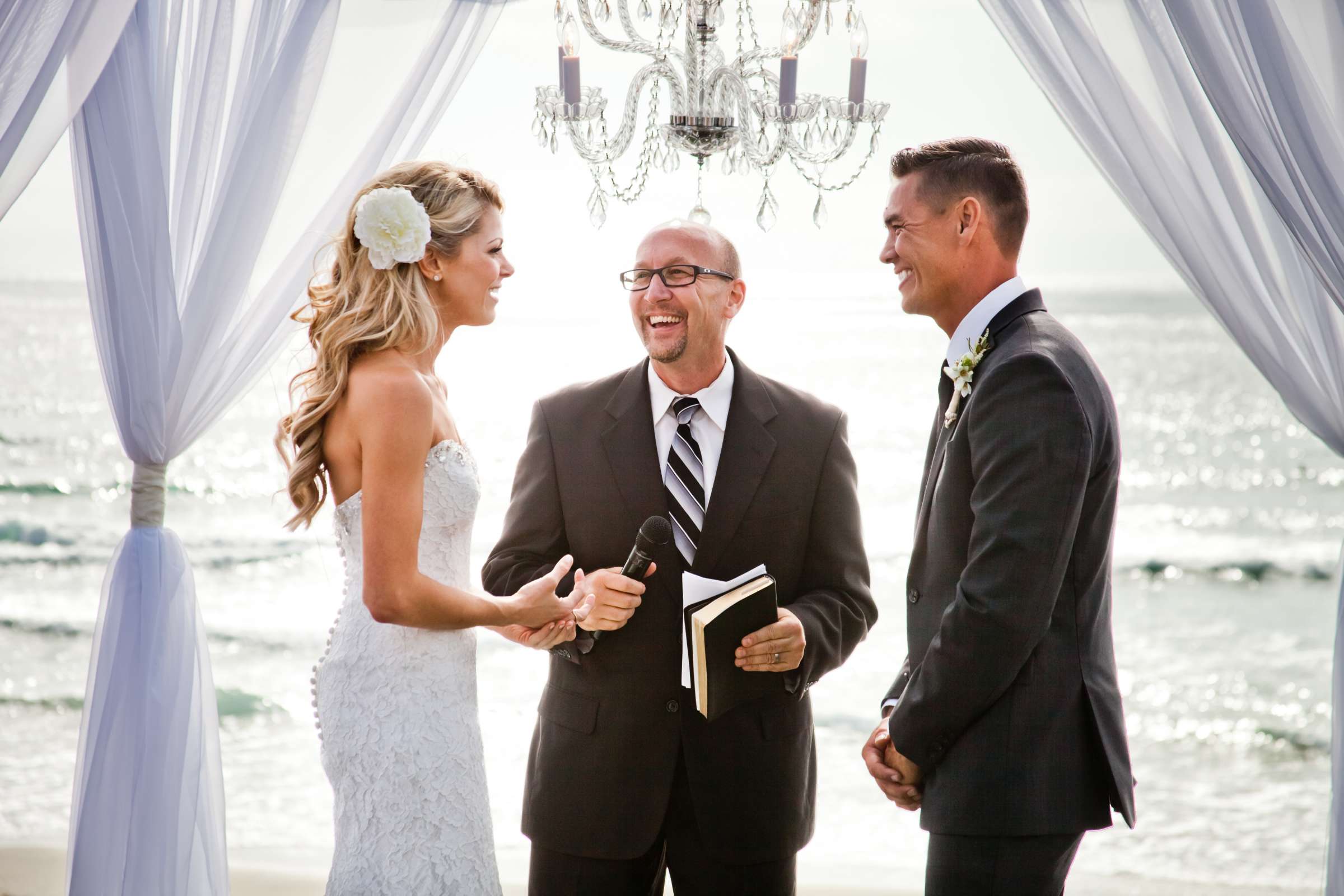 Scripps Seaside Forum Wedding coordinated by Carmin Designs, Kelly and Jodie Wedding Photo #34 by True Photography