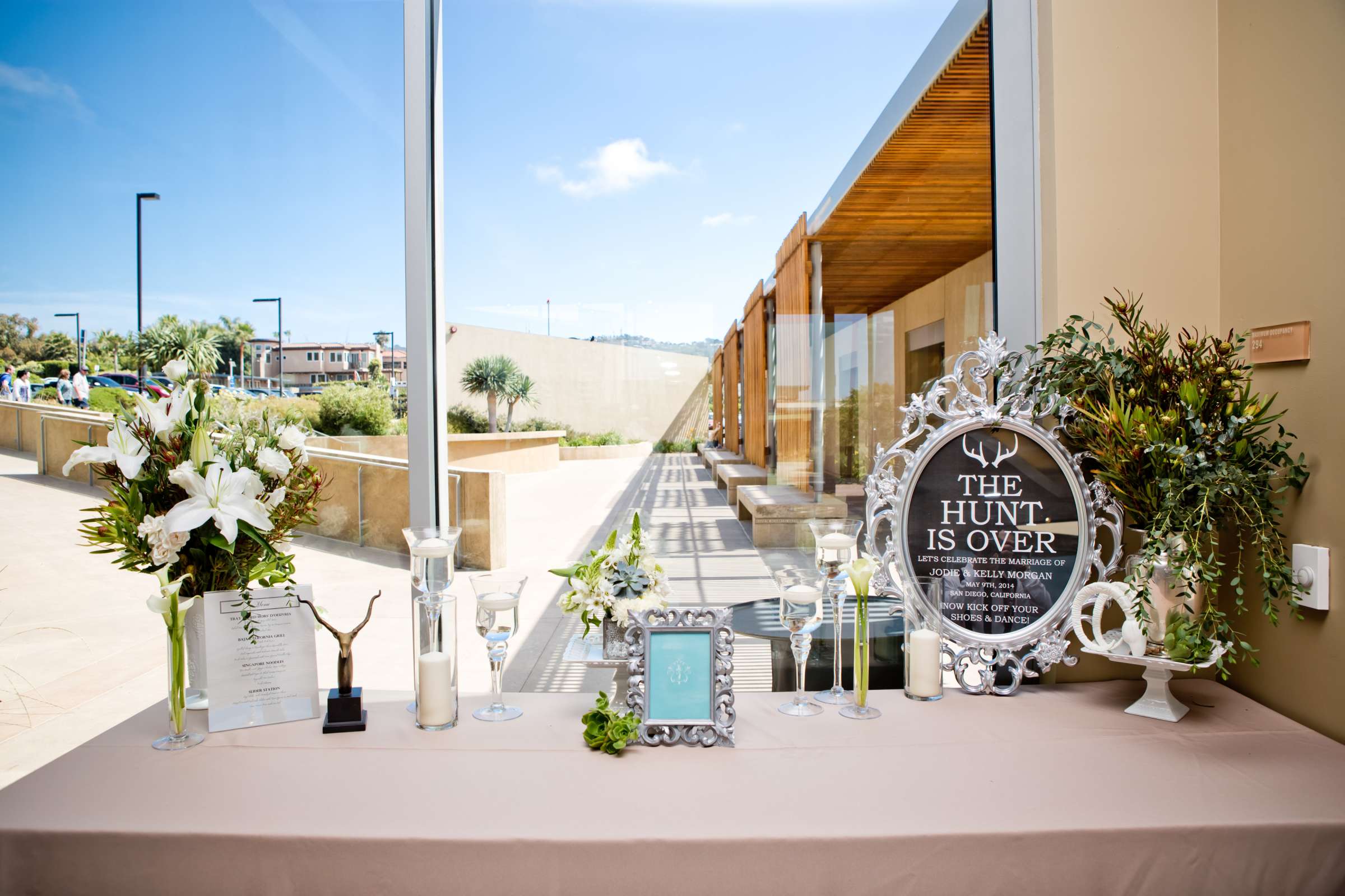 Scripps Seaside Forum Wedding coordinated by Carmin Designs, Kelly and Jodie Wedding Photo #70 by True Photography