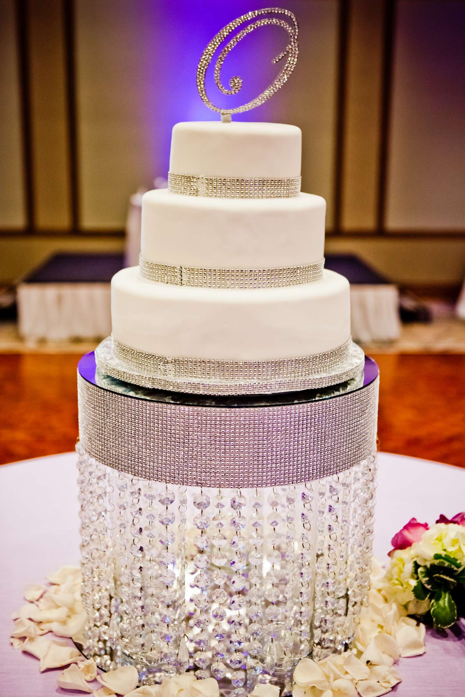 Cake at The Westin San Diego Wedding coordinated by Alison Howard Events, Sheila and Jason Wedding Photo #40 by True Photography