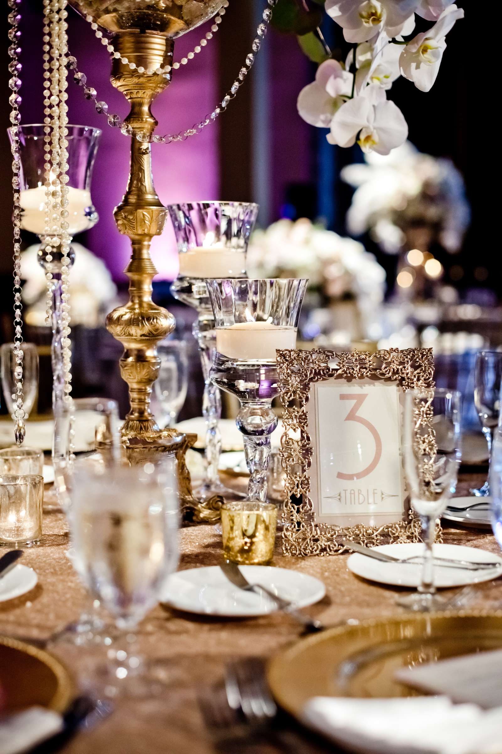 Table Shots at The Prado Wedding coordinated by Monarch Weddings, Jennifer and Chad Wedding Photo #55 by True Photography