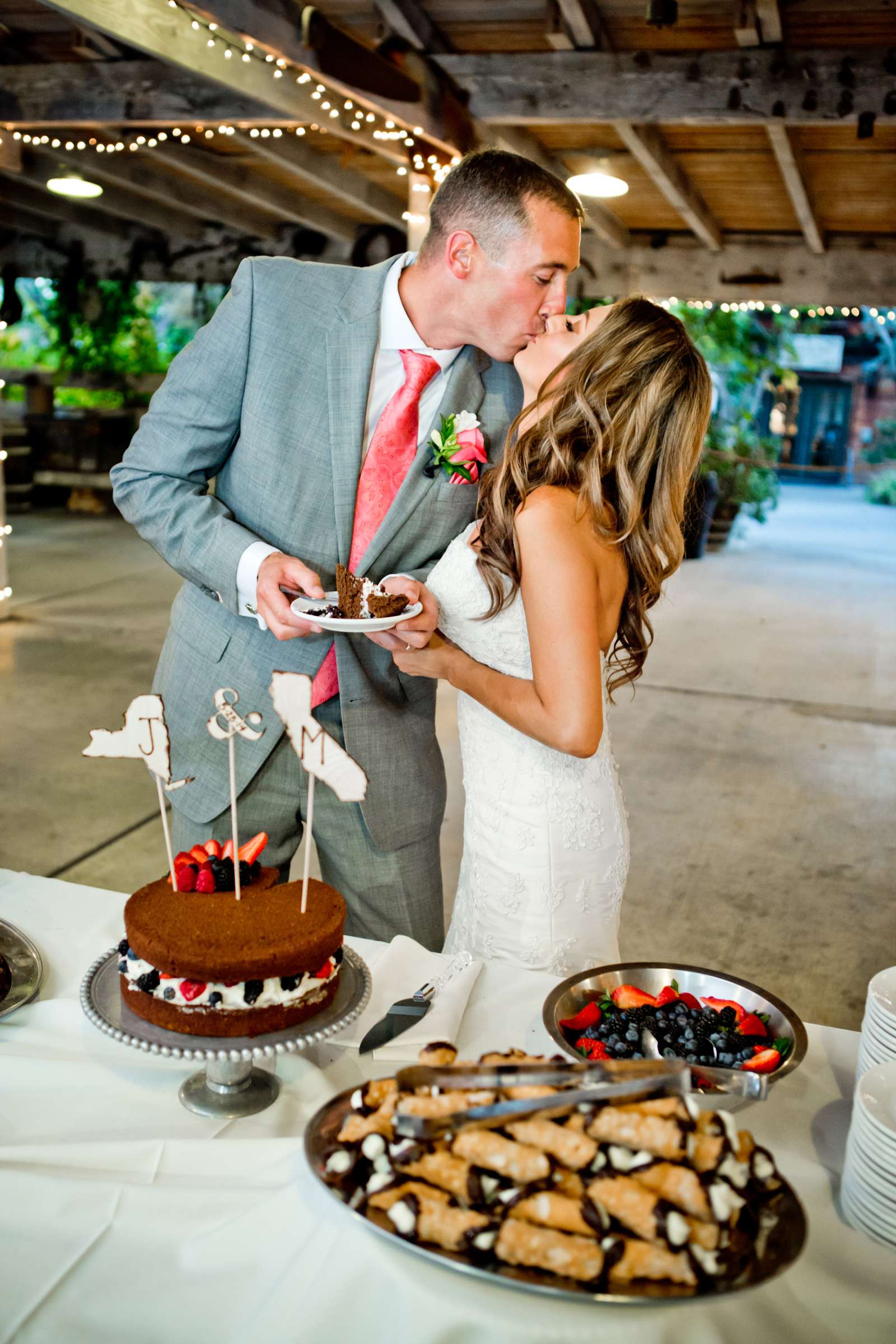 Dessert Table at Bernardo Winery Wedding, Meagan and James Wedding Photo #118709 by True Photography