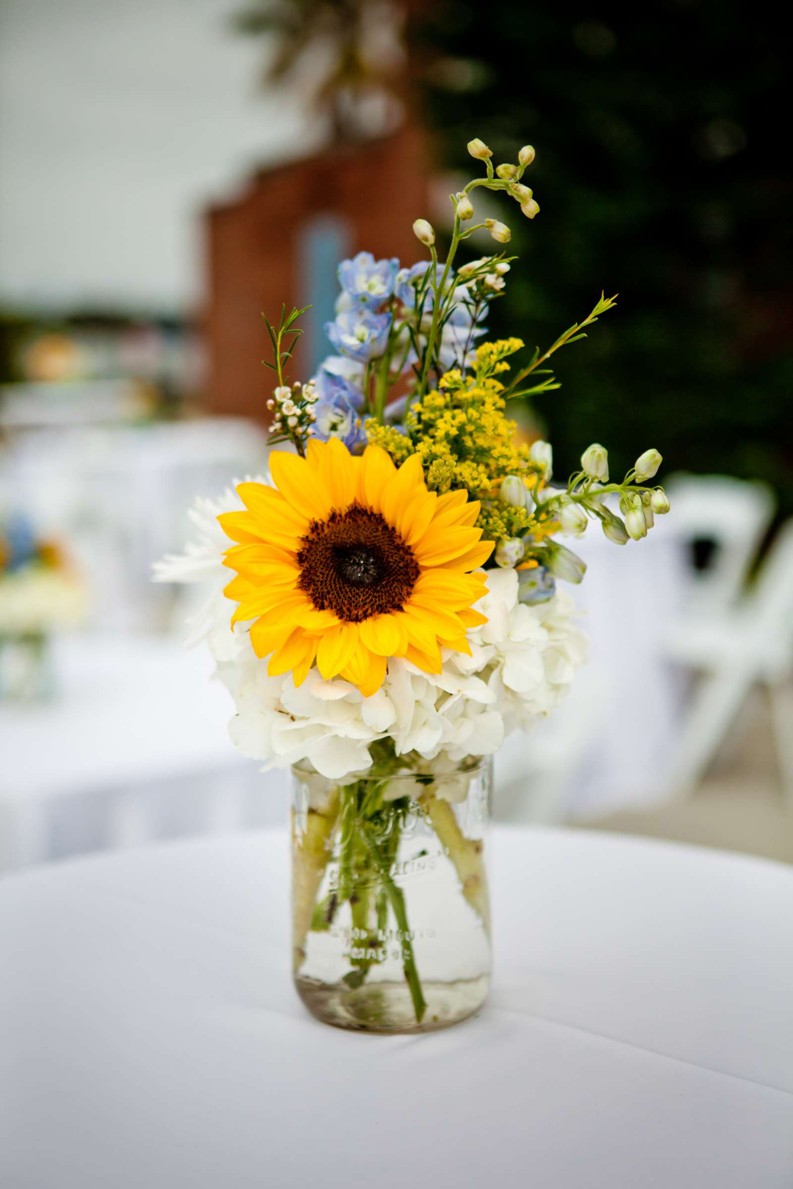 Flowers at San Diego Rowing Club | The Garty Pavilion Wedding coordinated by The Best Wedding For You, Betsy and Scott Wedding Photo #119262 by True Photography