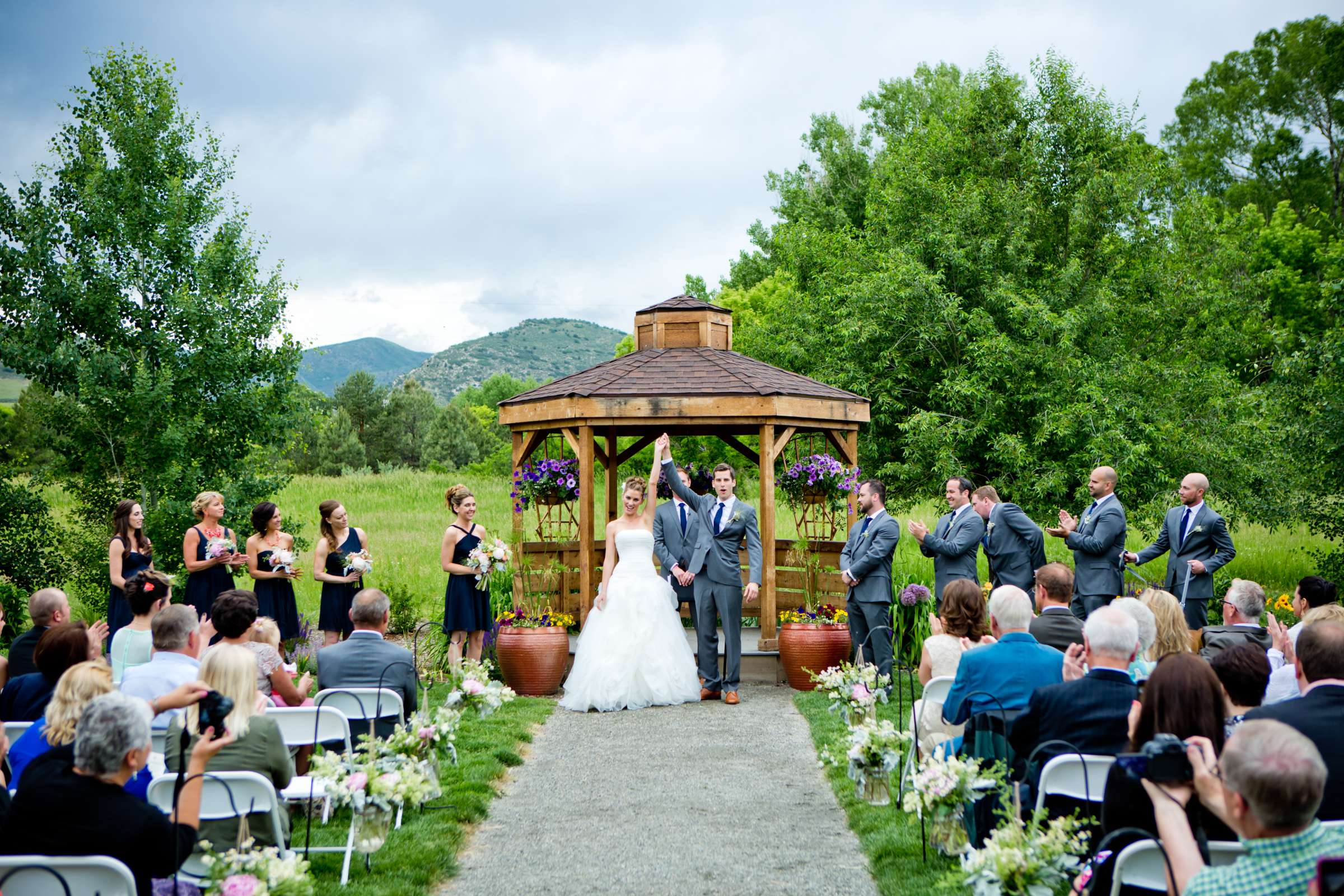 Denver Botanic Gardens at Chatfield Wedding coordinated by Revel and Bloom, Sandra and Craig Wedding Photo #52 by True Photography