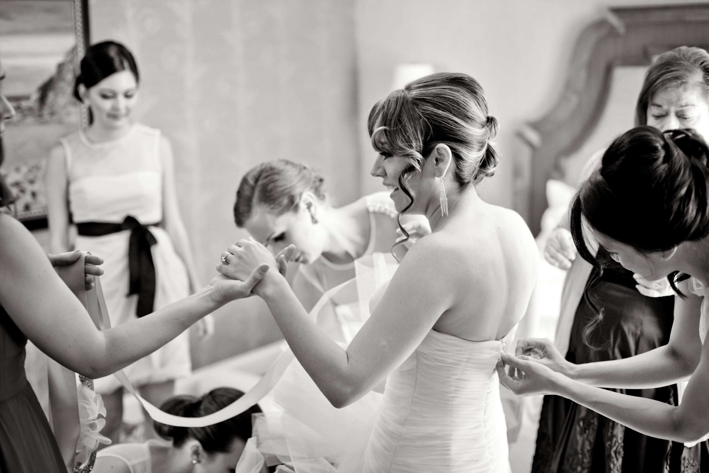 Getting Ready at La Valencia Wedding, Lauren and Chris Wedding Photo #120214 by True Photography