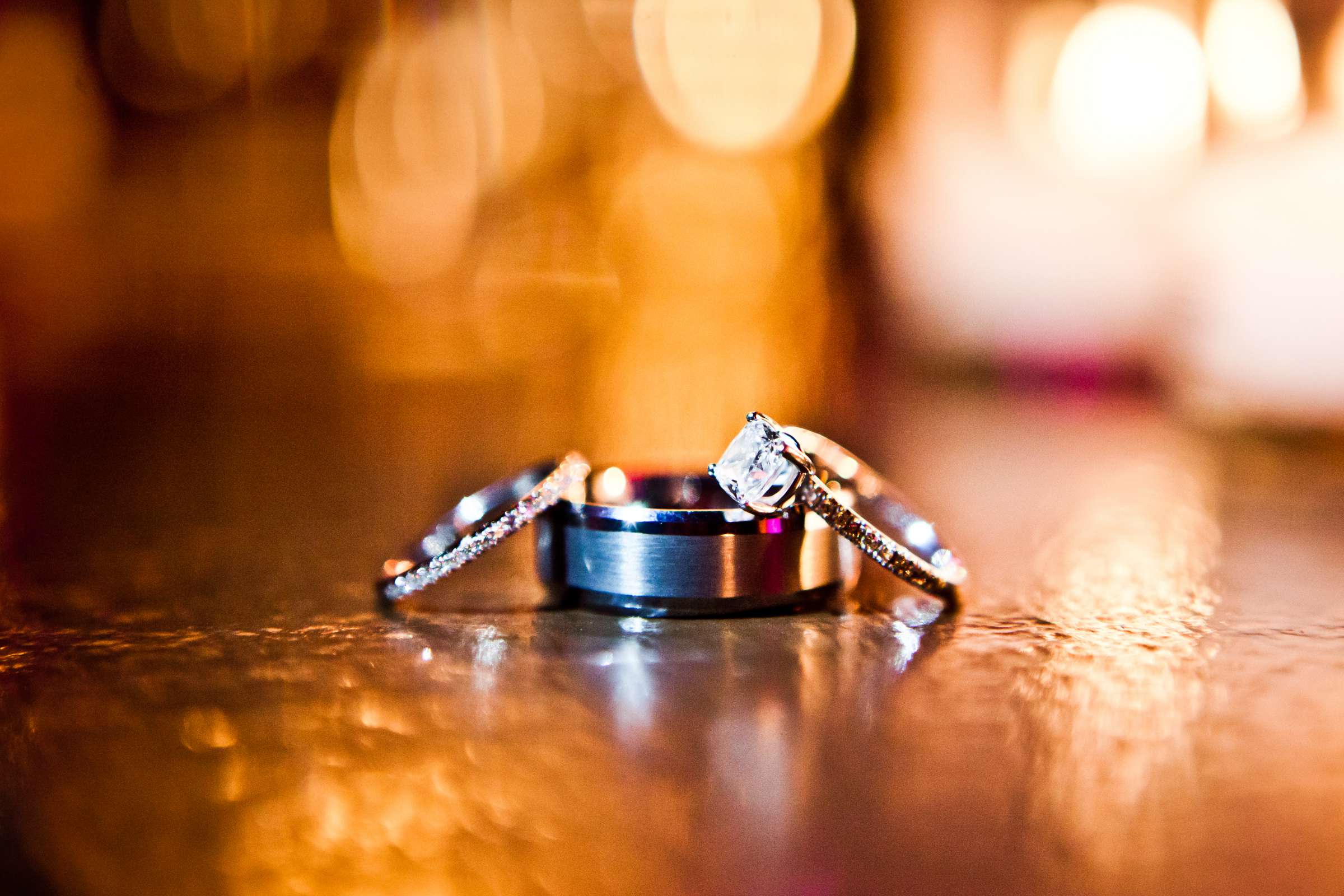 Rings at The Prado Wedding coordinated by First Comes Love Weddings & Events, Denise and Marcos Wedding Photo #120671 by True Photography