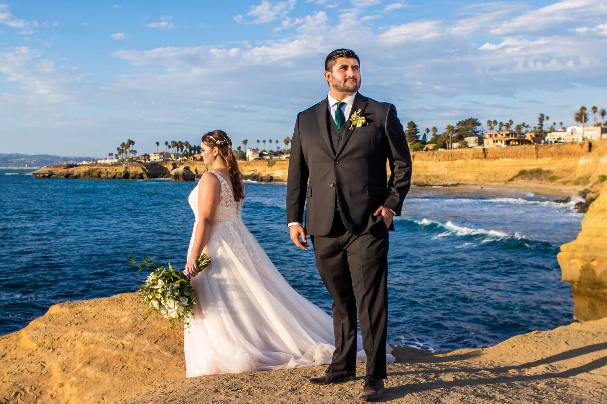 Sunset Cliffs Wedding, Brooke and Michael Wedding Photo #3 by True Photography