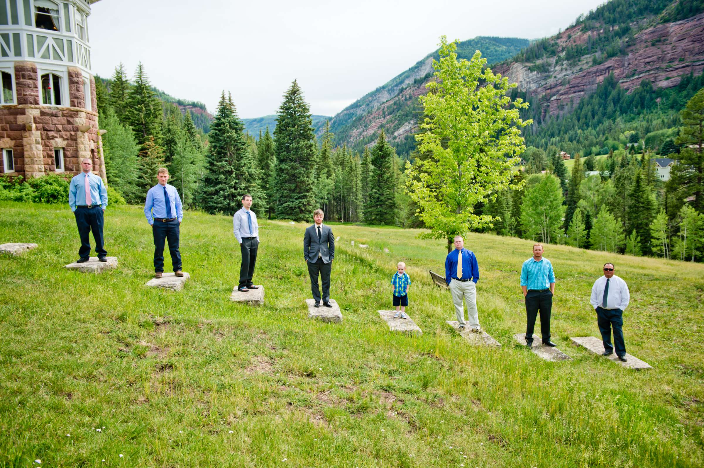 Groomsmen at The Redstone Castle Wedding, Jessica and Loren Wedding Photo #121815 by True Photography