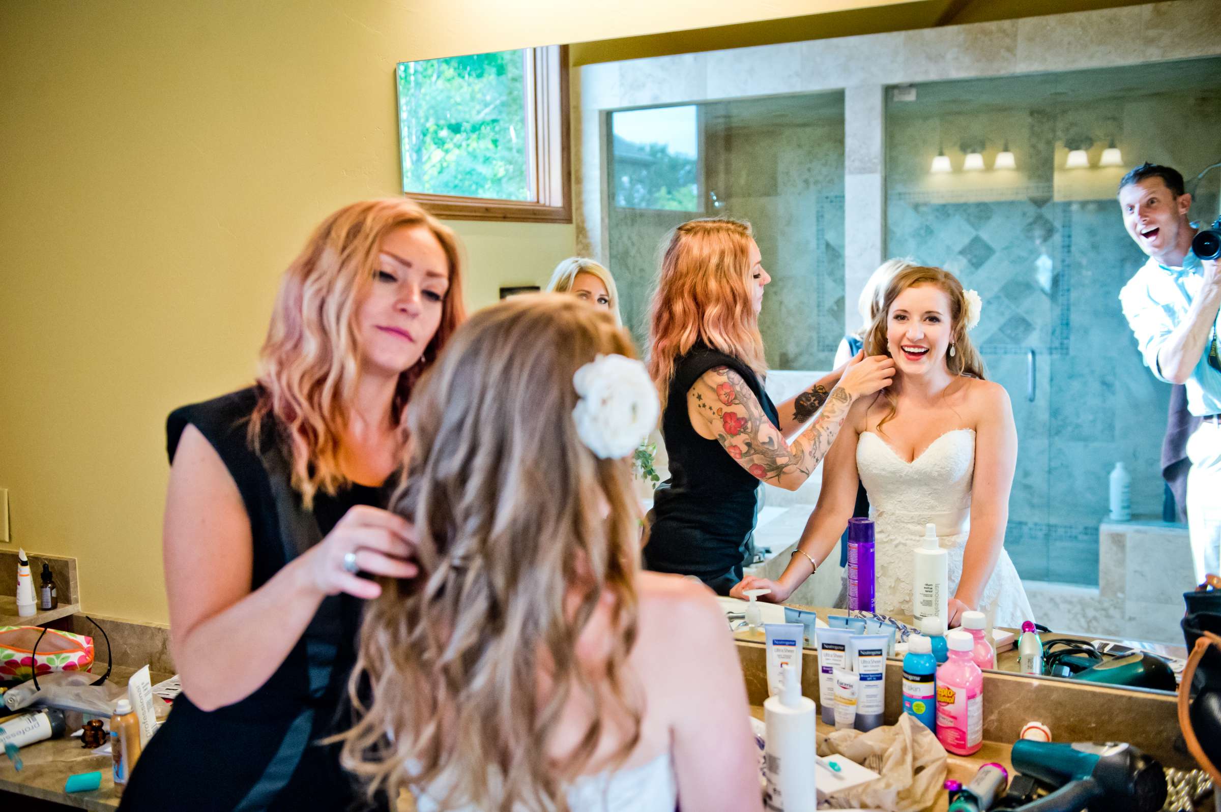 Getting Ready at The Redstone Castle Wedding, Jessica and Loren Wedding Photo #121855 by True Photography