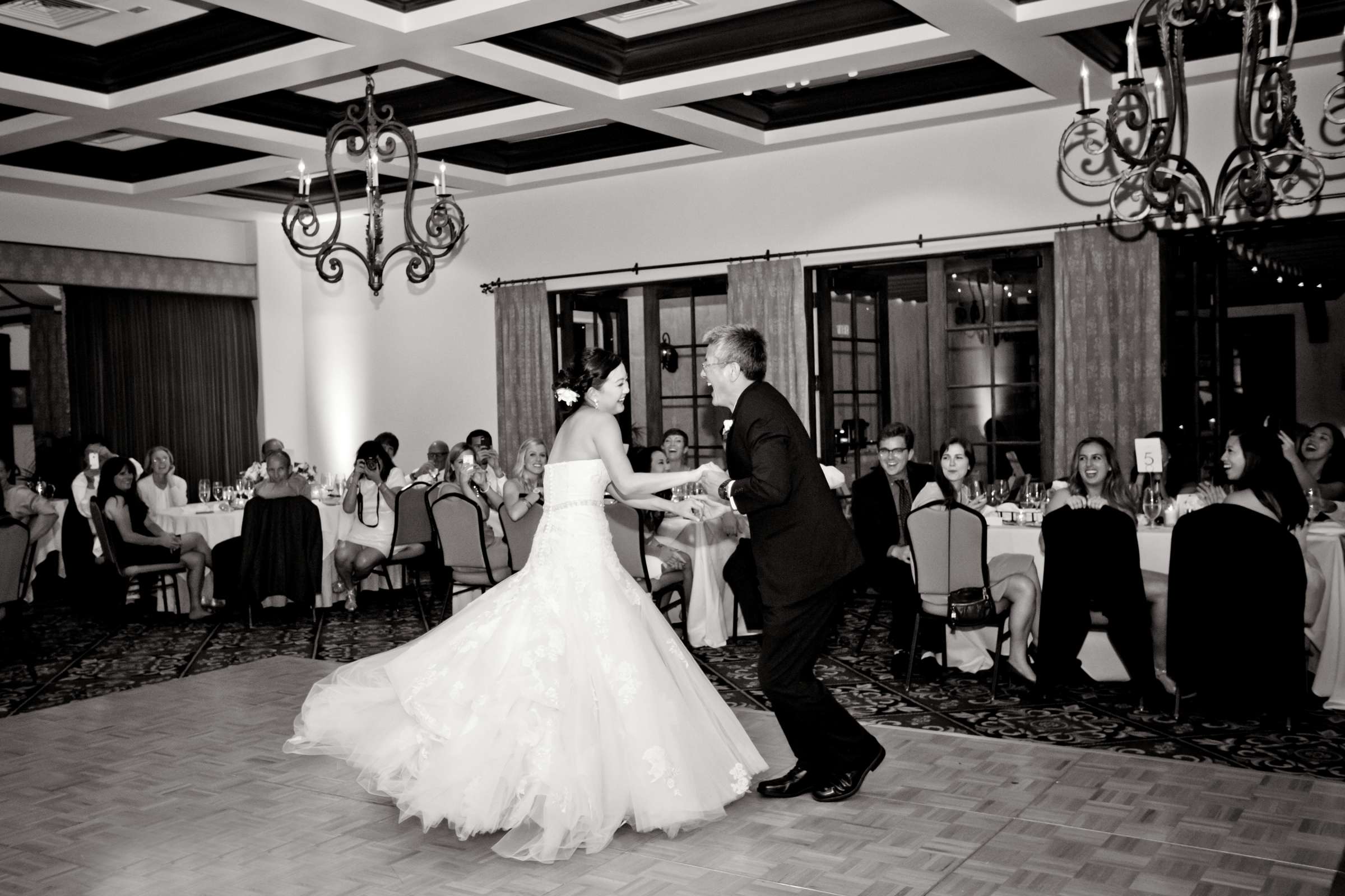 Father, Daughter Dance at The Crosby Club Wedding coordinated by EverAfter Events, Nicolette and Matt Wedding Photo #47 by True Photography