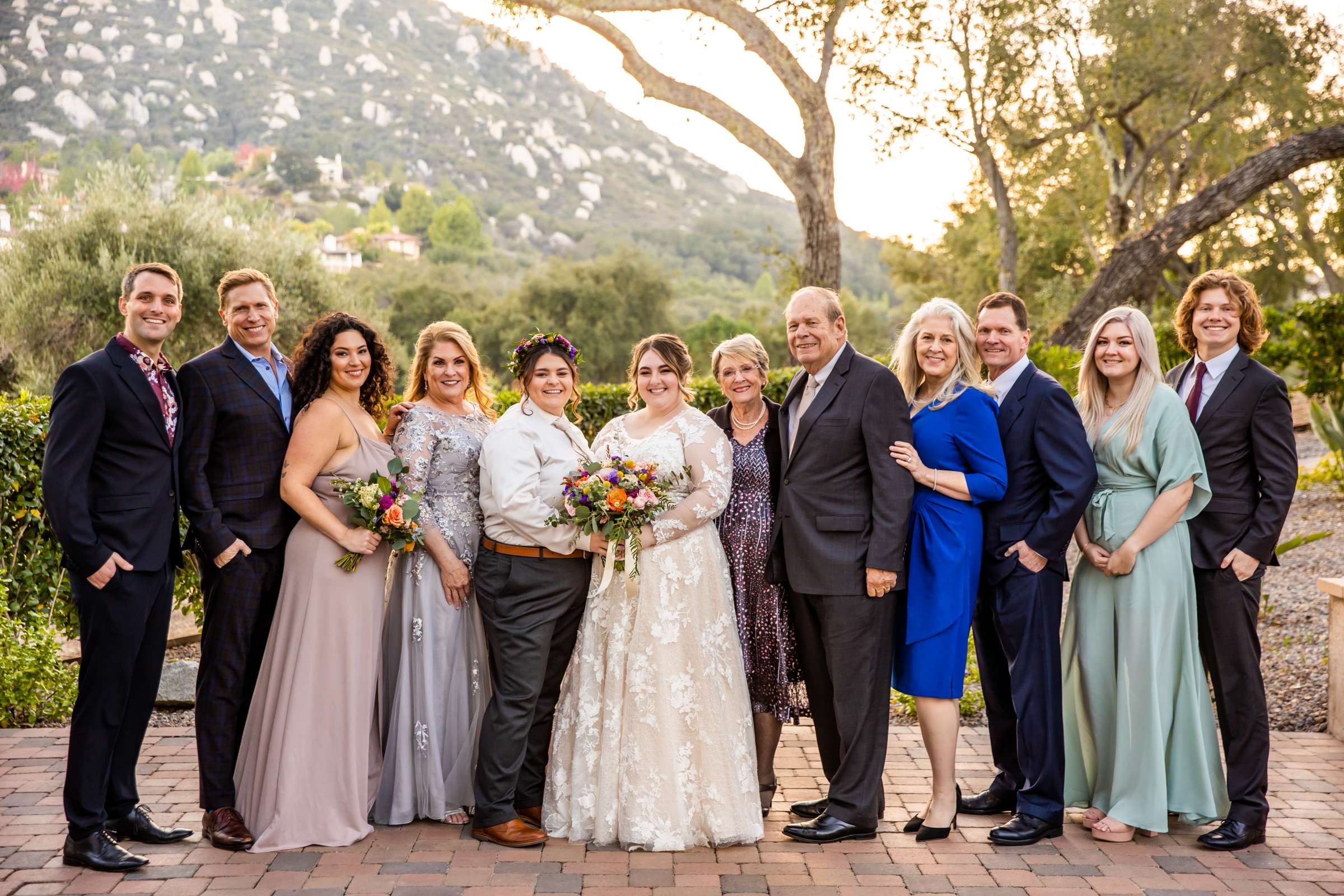 Mt Woodson Castle Wedding coordinated by Personal Touch Dining, Courtney and Aly Wedding Photo #111 by True Photography