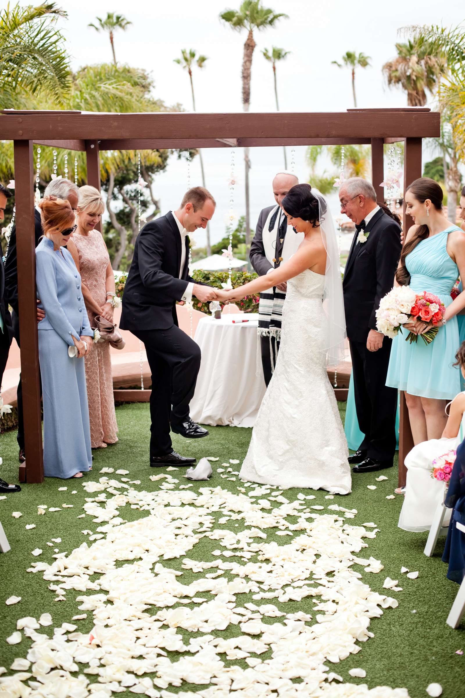 La Valencia Wedding coordinated by CBS Weddings, Adrienne and Jeff Wedding Photo #122731 by True Photography