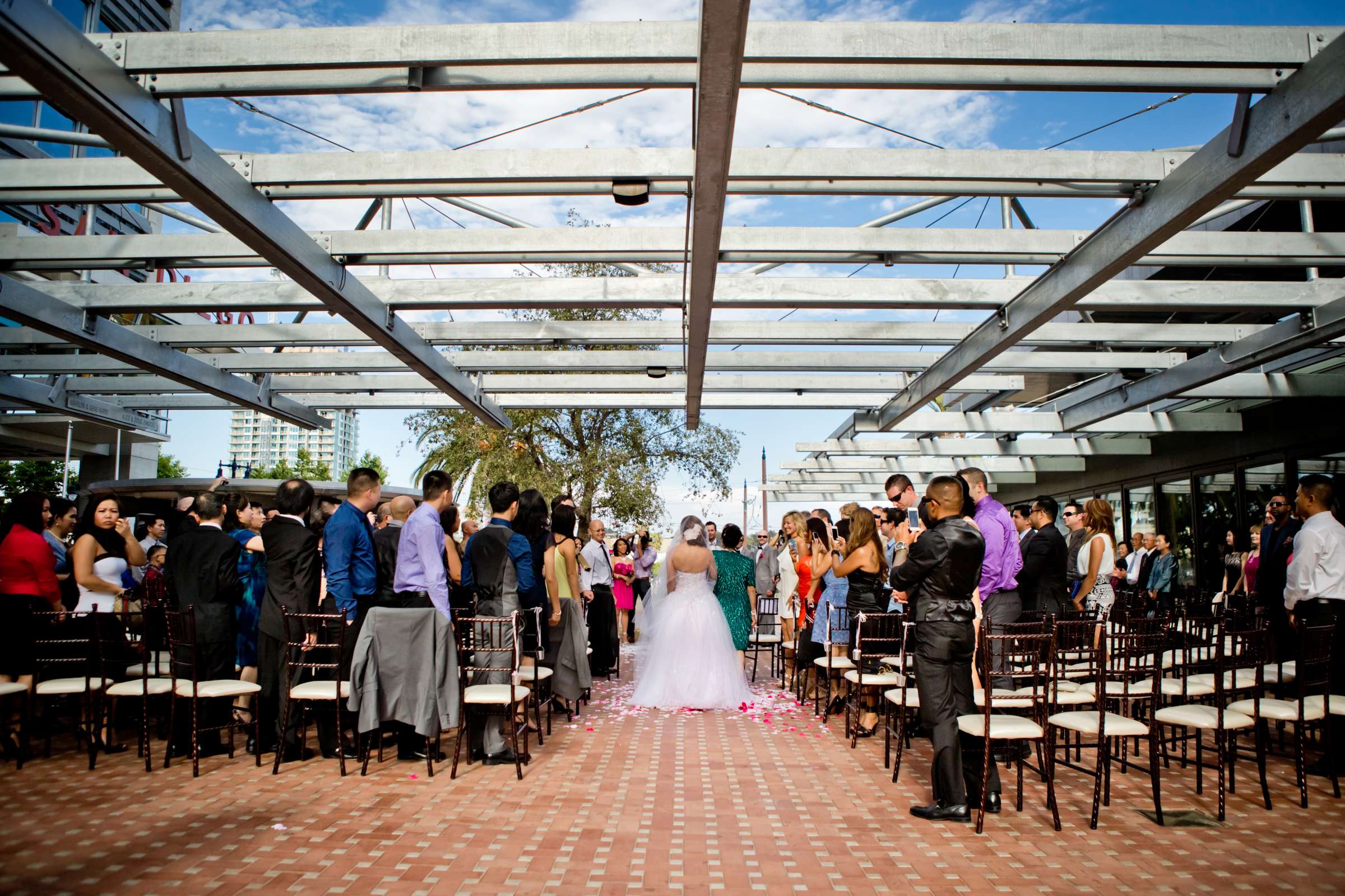 San Diego Central Library Wedding coordinated by Chic Reverie by Jenna, Ava and Joel Wedding Photo #38 by True Photography