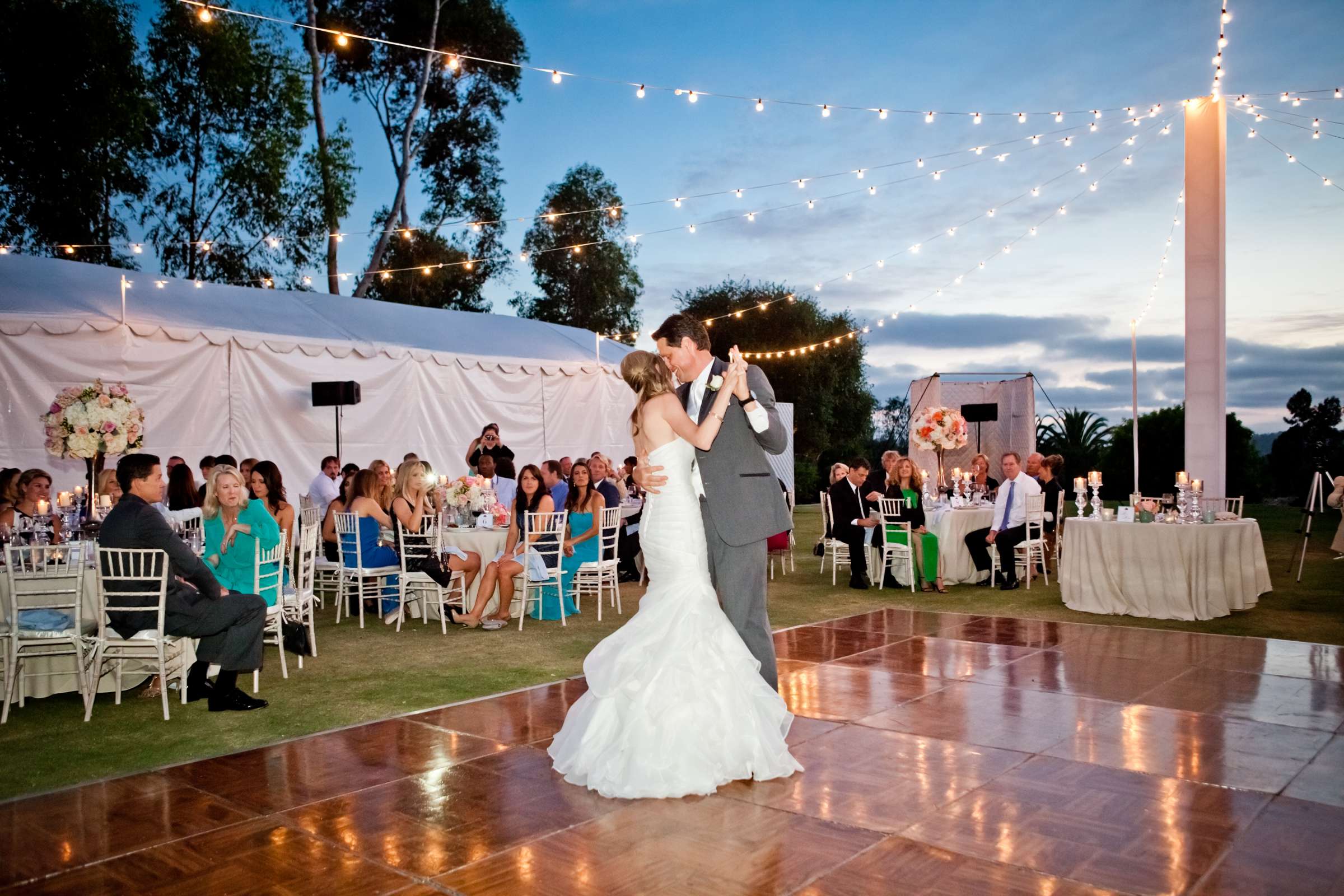 First Dance at Rancho Valencia Wedding coordinated by Details Defined, Chrystal and Robert Wedding Photo #124423 by True Photography