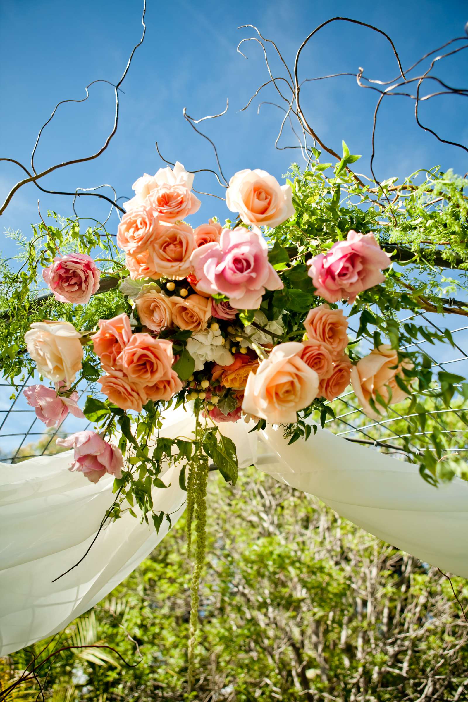 Flowers at Rancho Valencia Wedding coordinated by Details Defined, Chrystal and Robert Wedding Photo #124439 by True Photography