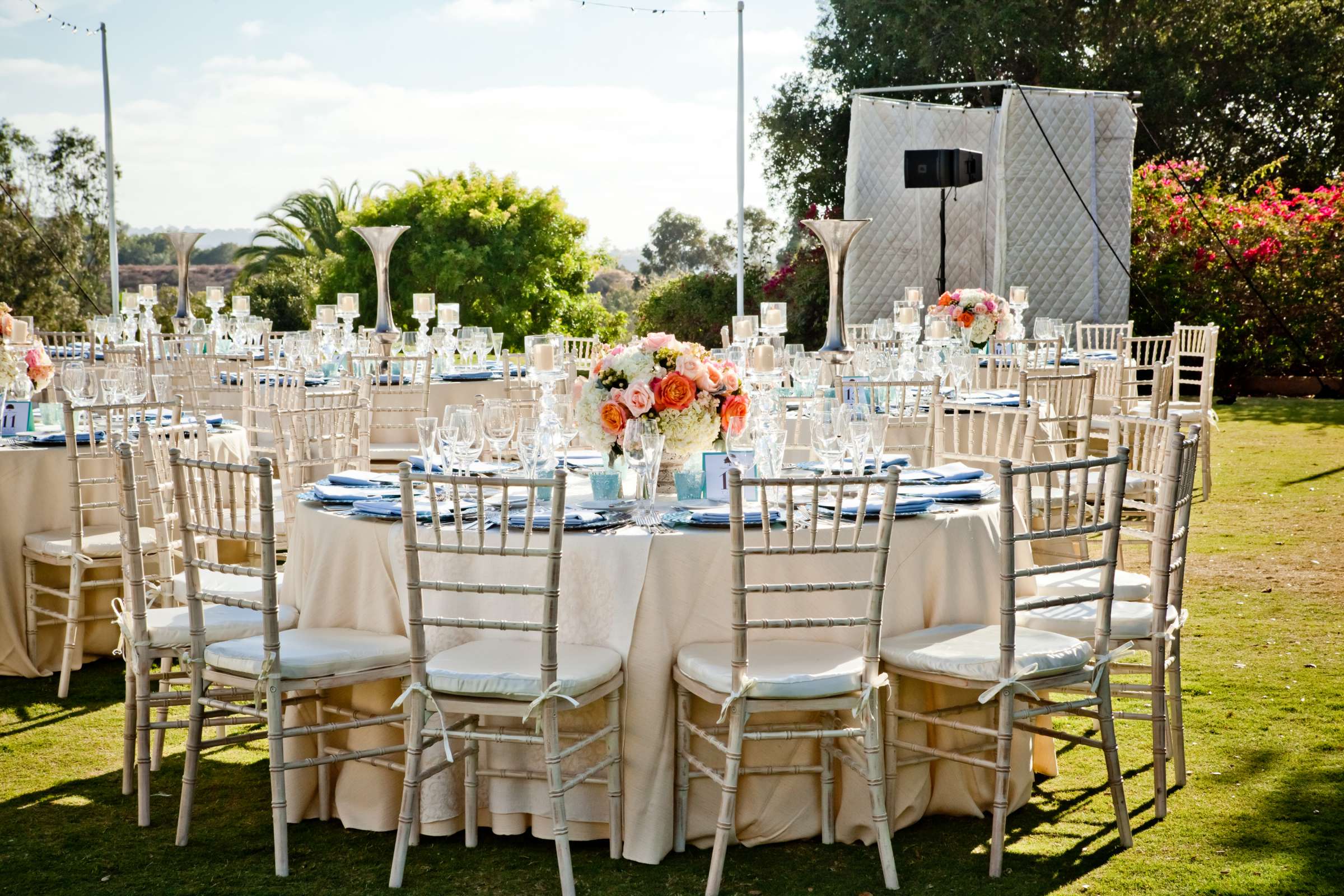 Table Shots at Rancho Valencia Wedding coordinated by Details Defined, Chrystal and Robert Wedding Photo #124443 by True Photography