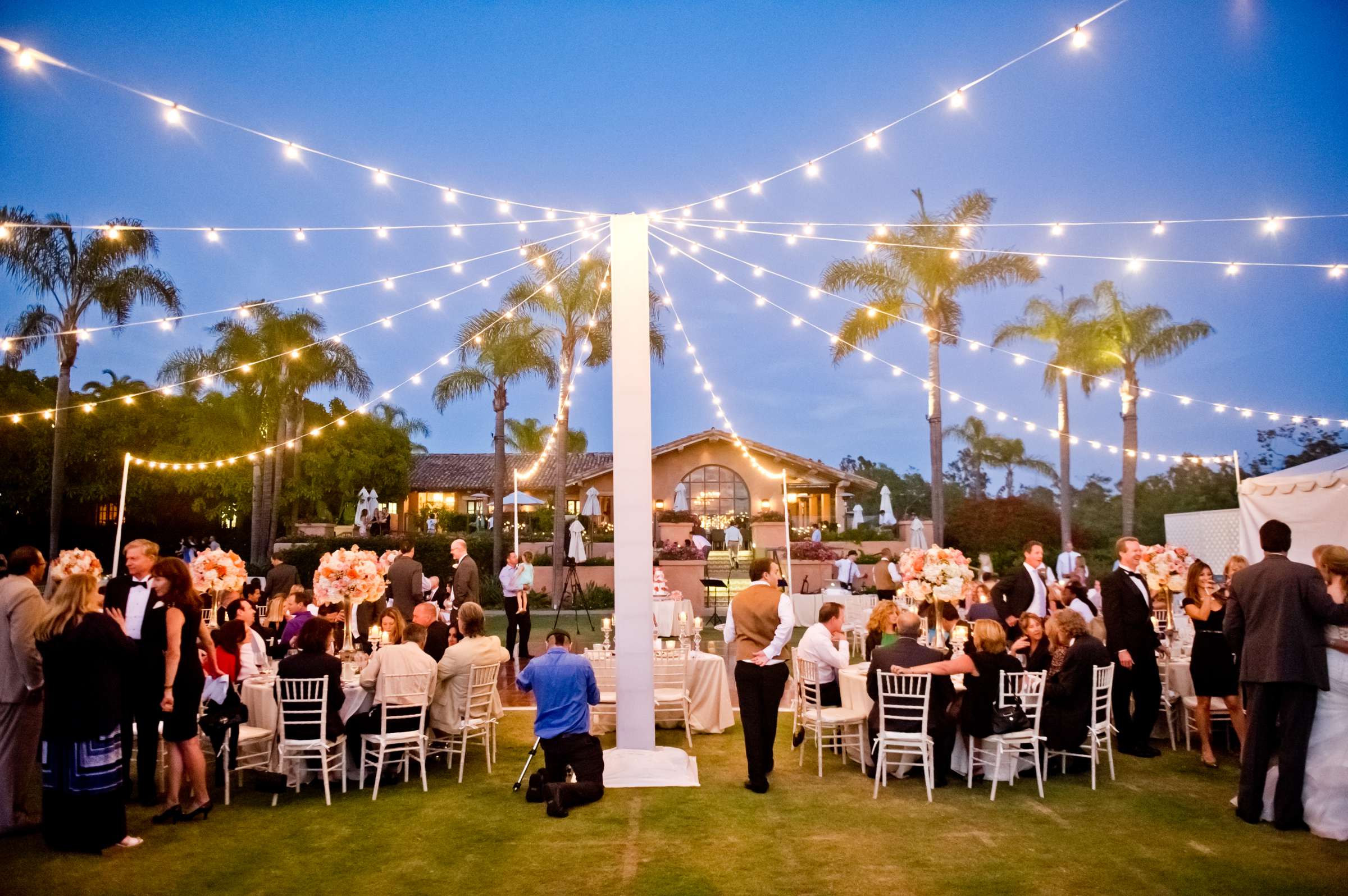 Reception at Rancho Valencia Wedding coordinated by Details Defined, Chrystal and Robert Wedding Photo #124456 by True Photography