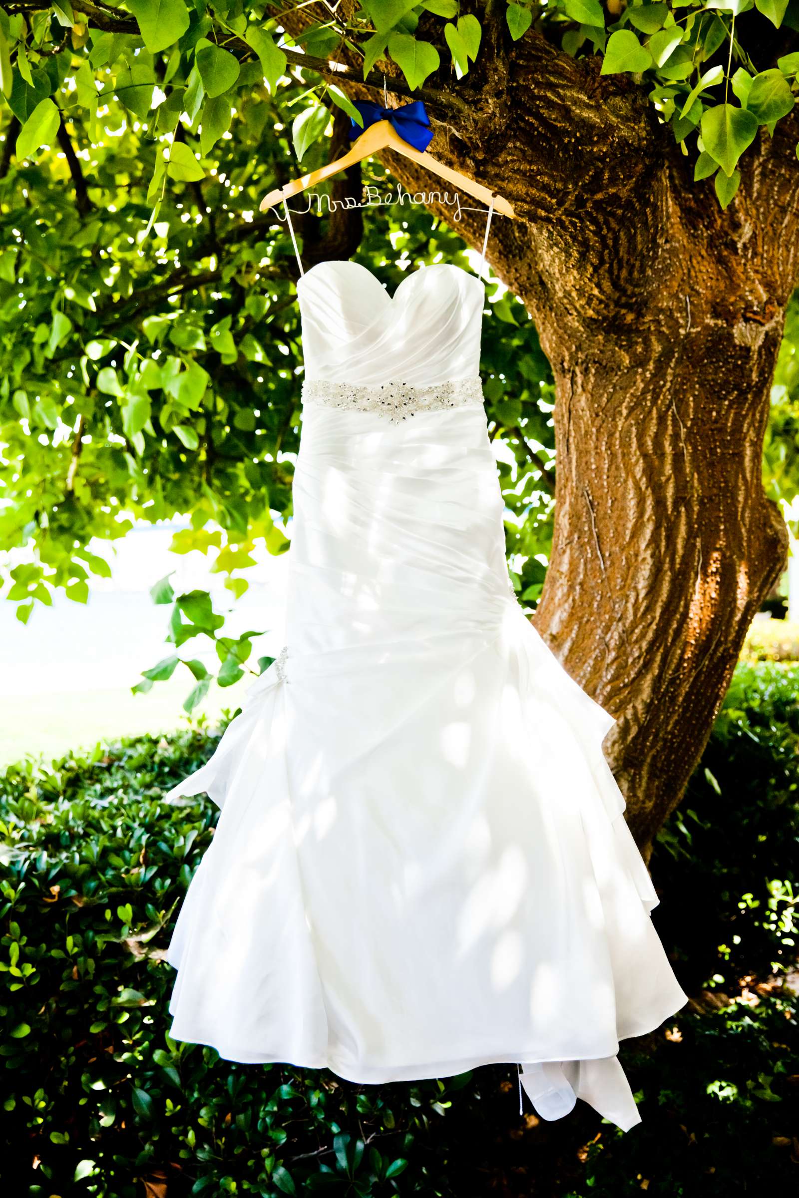 Wedding Dress at Coronado Island Marriott Resort & Spa Wedding, Tiffany and Bill Wedding Photo #8 by True Photography