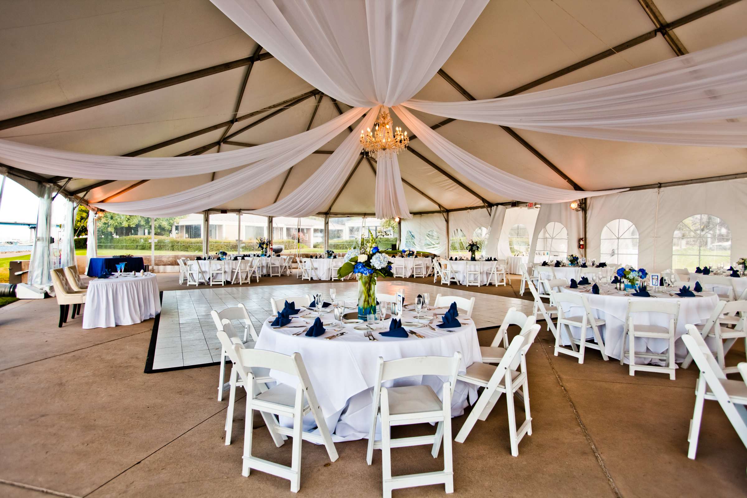 Table Shots at Coronado Island Marriott Resort & Spa Wedding, Tiffany and Bill Wedding Photo #25 by True Photography