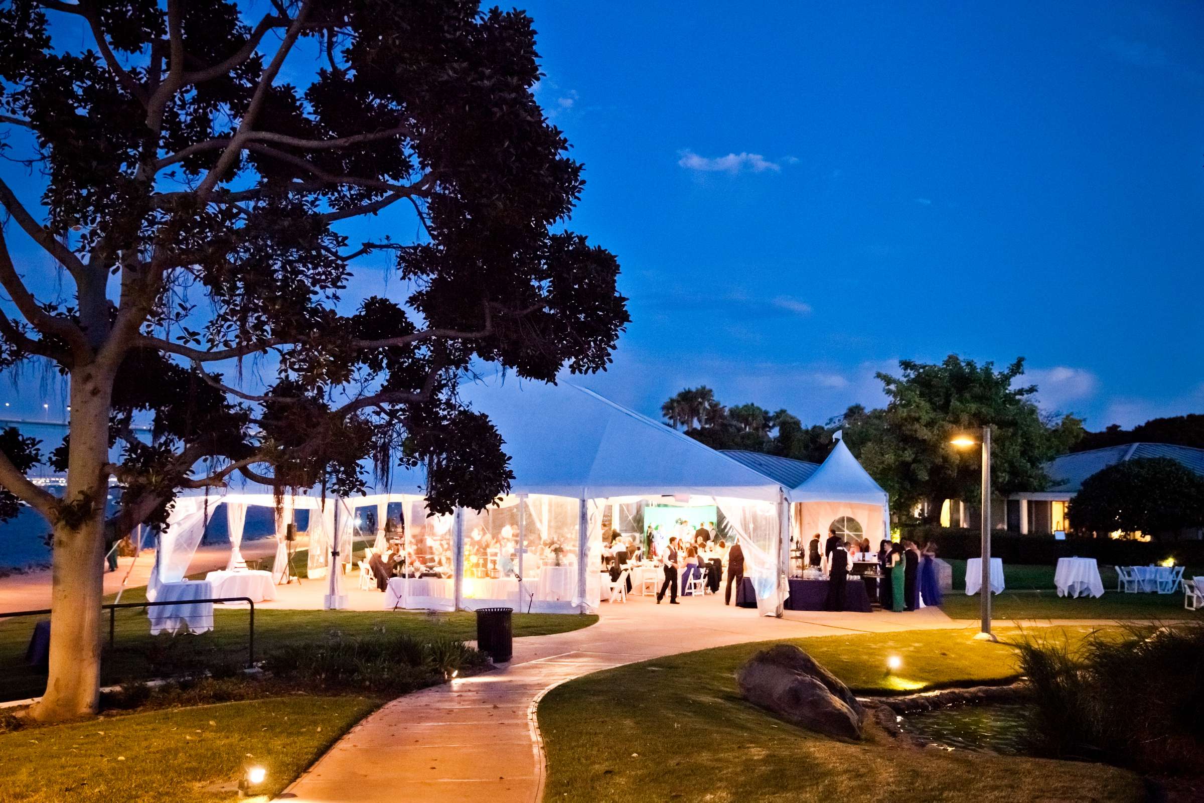 Tented Event at Coronado Island Marriott Resort & Spa Wedding, Tiffany and Bill Wedding Photo #45 by True Photography